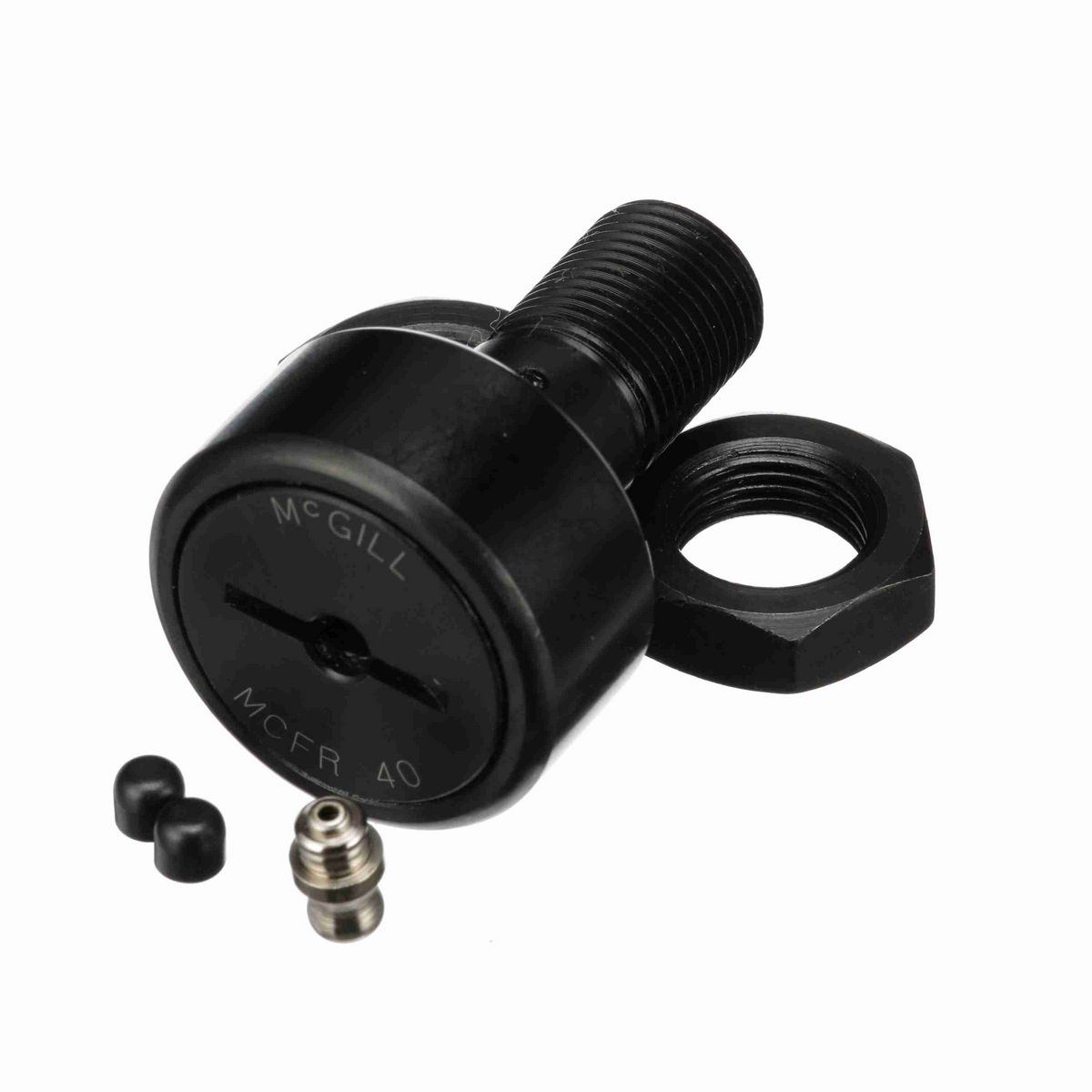 Опорный ролик с цапфой McGill CAMROL MCFR 40 X, цилиндрический, со шлицем под отвёртку, метрический