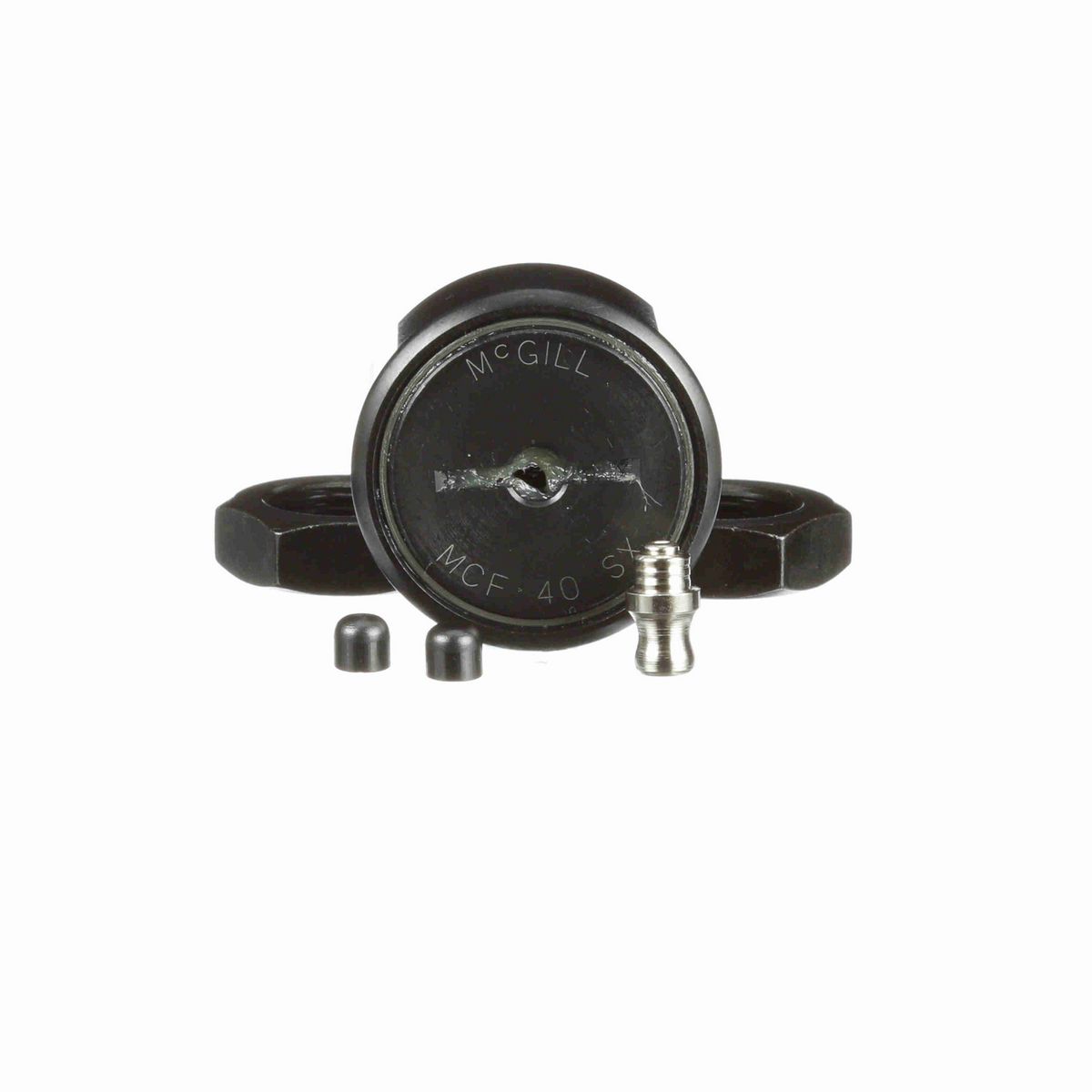 Опорный ролик с цапфой McGill CAMROL MCF 40 SX, цилиндрический, с уплотнением, со шлицем под отвёртку, метрический