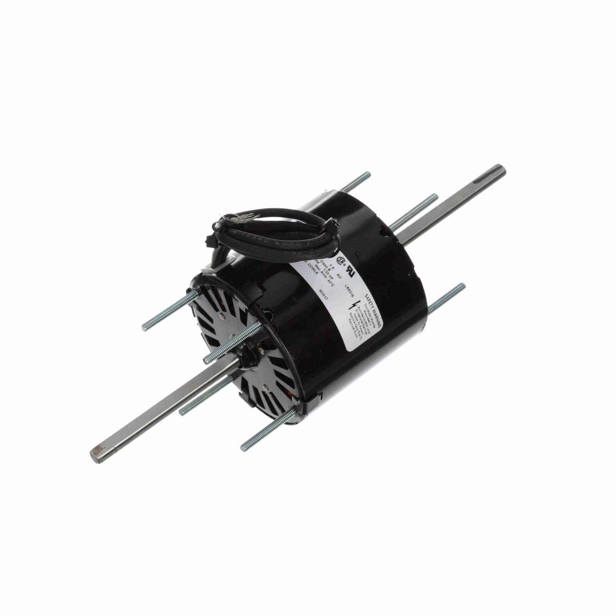 FASCO OEM Replacement Motor, 1/25 HP, 1 Ph, 60 Hz, 230 V, 1500/1200 RPM, 1 Speed, 3.3" Diameter, OAO - D636