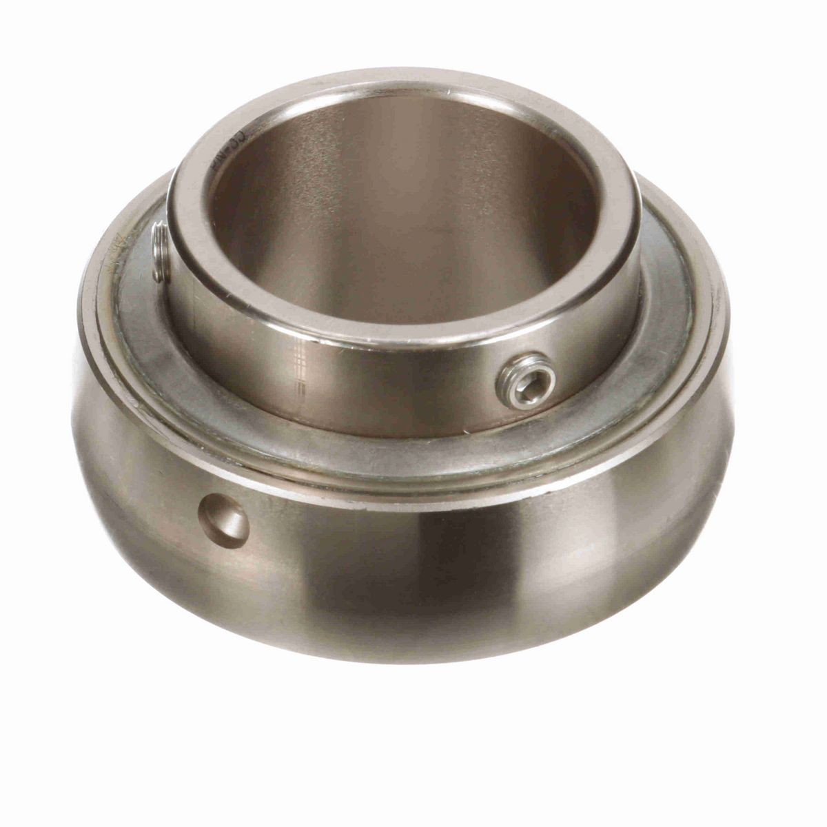 Sealmaster Mounted Insert Only Ball Bearing - 52100 Bearing Steel, Phosphorus Nickel Coated - Setscrew Lock - Corrosion Resistant - PN-35