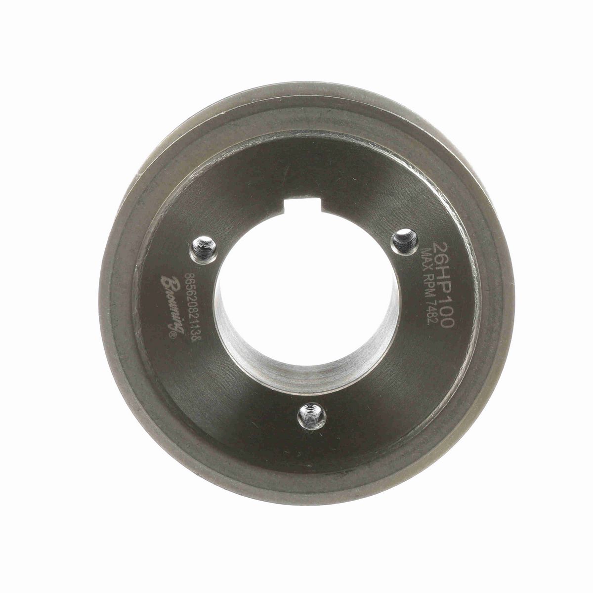 Browning Steel Bushed Bore Gearbelt Pulley - 26HP100