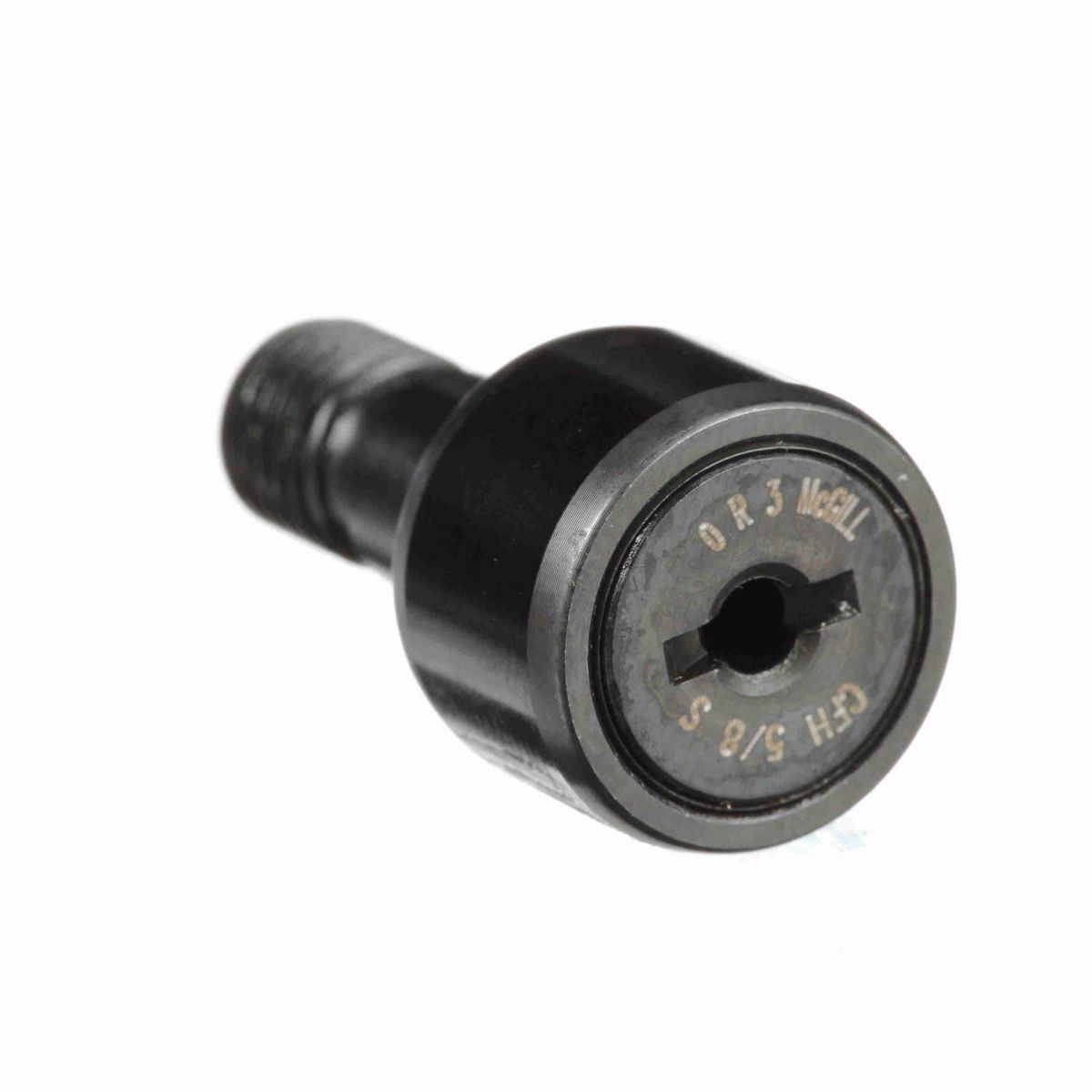 Опорный ролик с цапфой McGill Heavy Stud CAMROL CFH 5/8 S, цилиндрический, с уплотнением, со шлицем под отвёртку, дюймовый