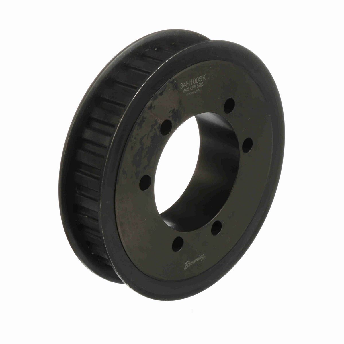 Browning Steel Bushed Bore Gearbelt Pulley - 34H100SK