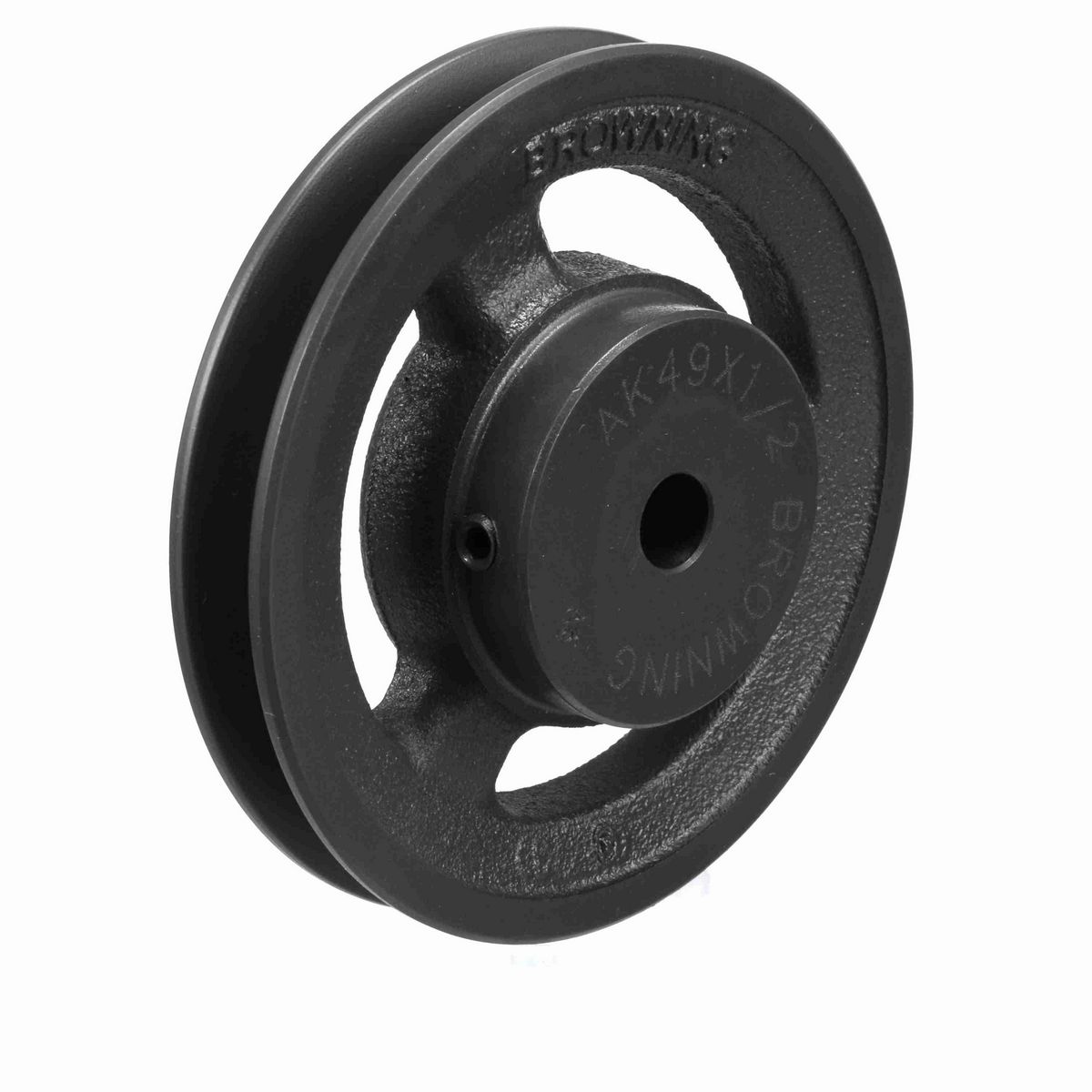 Browning 1 Groove Cast Iron FHP - Finished Bore Sheave - AK49X1/2