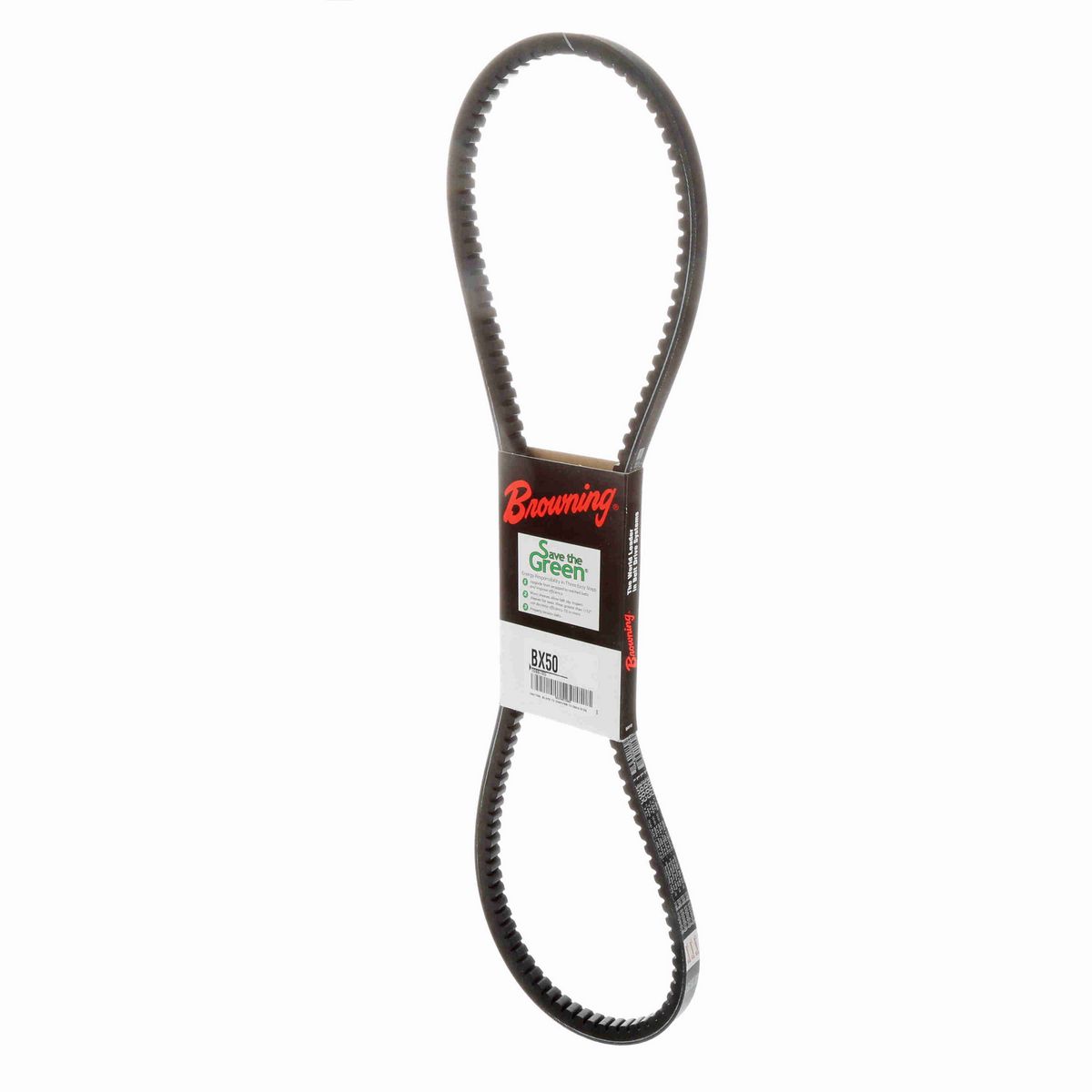 Browning EPDM Notched Belt 98% Efficient - BX50