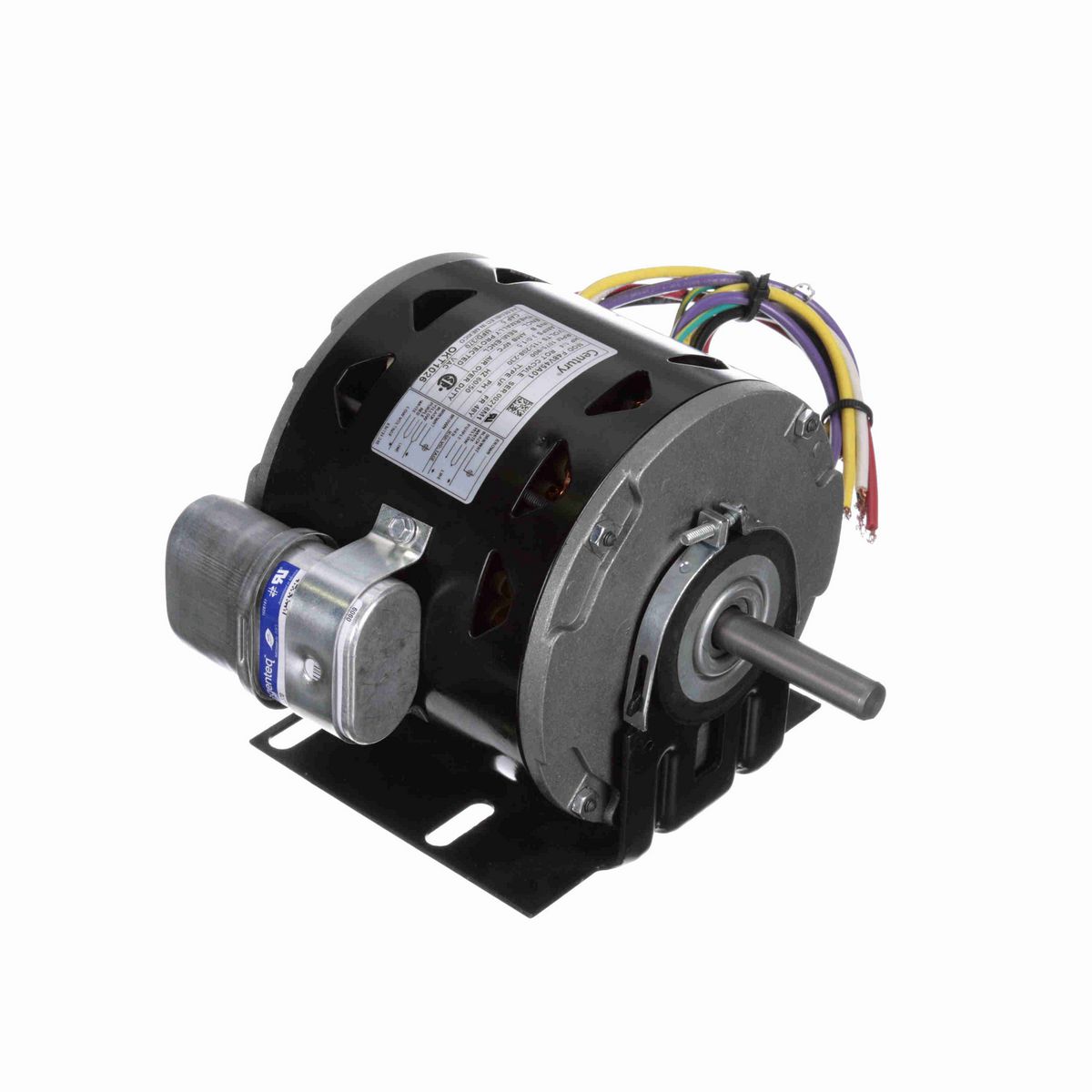 Century OEM Replacement Motor, 1/4 HP, 1 Ph, 60/50 Hz, 115/208-230 V, 1075/900 RPM, 1 Speed, 48 Frame, SEMI ENCL - OKT1026