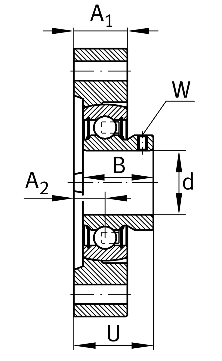 Фланцевый корпус INA FLCTEY20-XL (FLCTEY20)