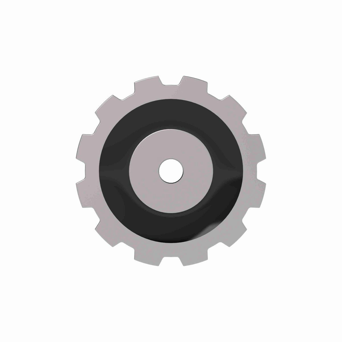 Rexnord 880 Series Solid One Piece Cast Iron Sprocket with 12 Teeth and a 3/4in Round Rough Stock Bore (RSB) - 401-204-2