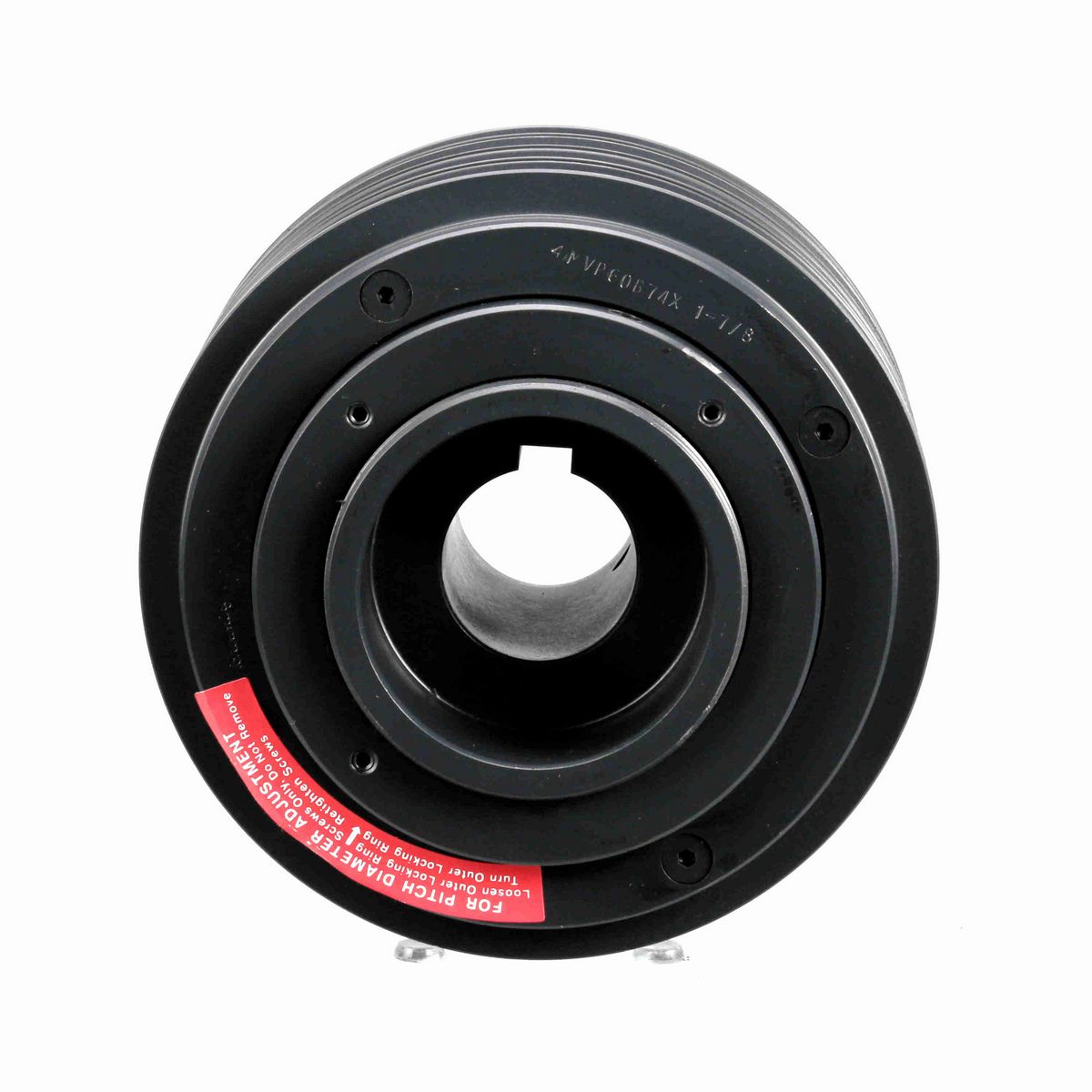 Browning 4 Groove Cast Iron Finished Bore Multiple Variable Pitch Sheave - 4MVP60B74X 1 7/8