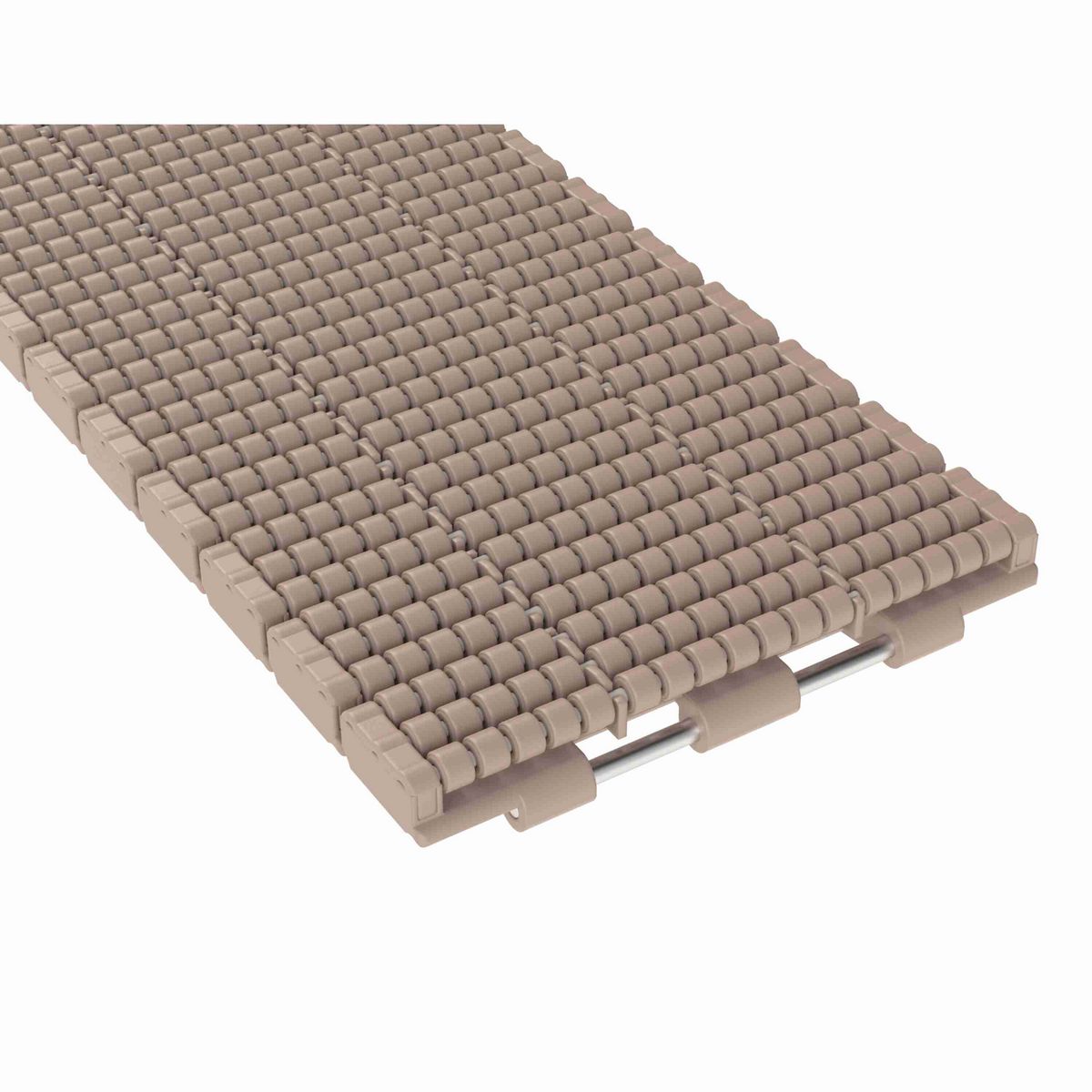 Rexnord 821LBP Straight Running Low Backline Pressure, Material: Tan Low Friction, Width: 7.5in, Pitch: 1.5in - LBP821K7-1/2