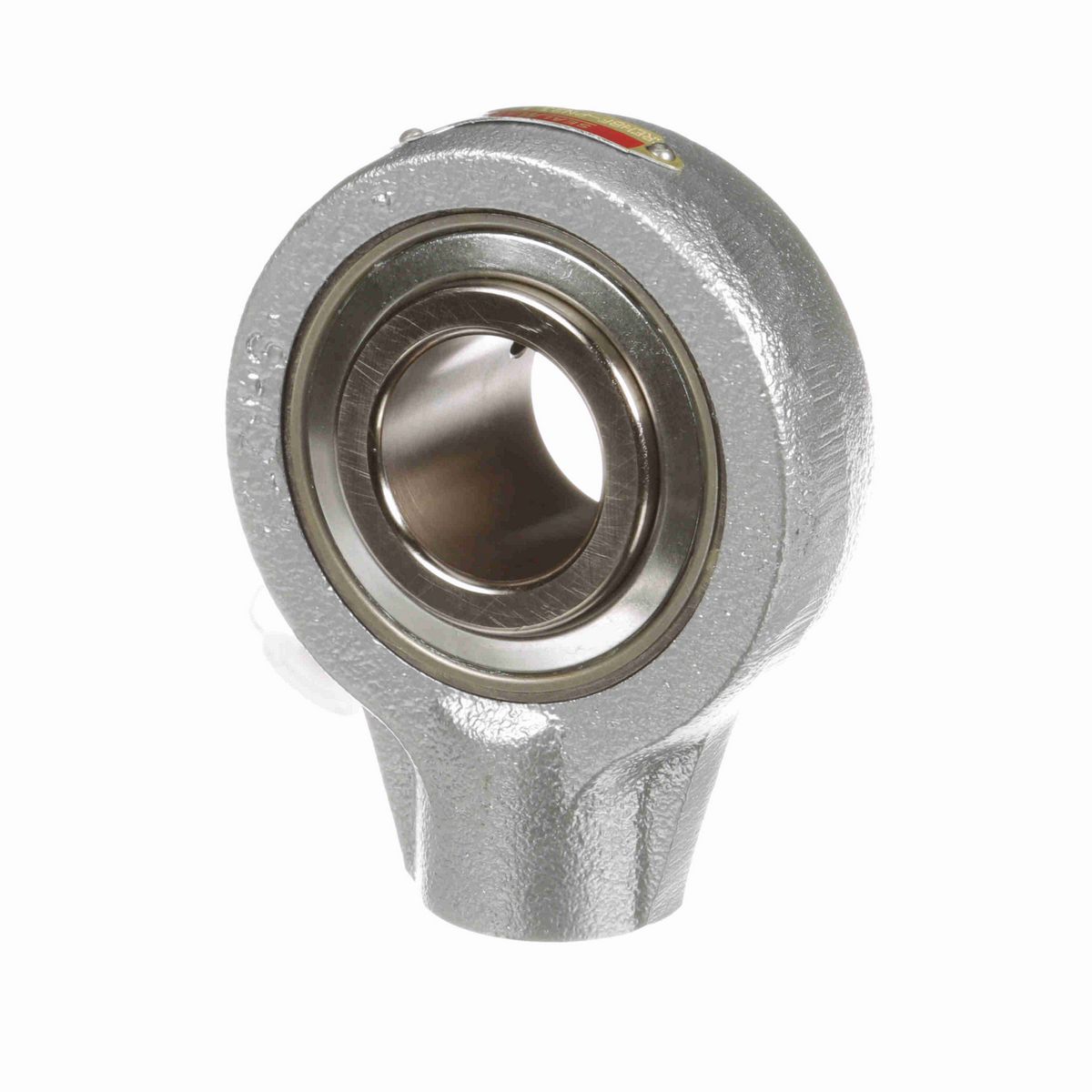 Sealmaster Mounted Flouropolymer Coated Cast Iron Hanger Unit Ball Bearing - 52100 Bearing Steel, Phosphorus Nickel Coated - Setscrew Lock - Corrosion Resistant - CREHBF-PN23