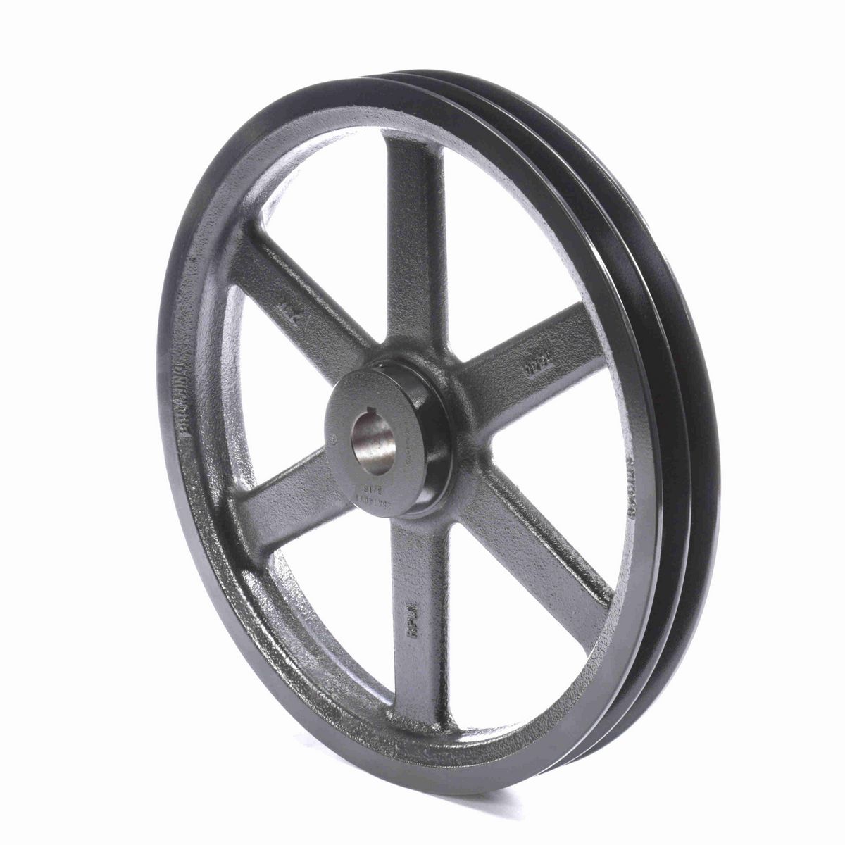 Browning 2 Groove Cast Iron FHP - Finished Bore Sheave - 2BK140X 1 3/16