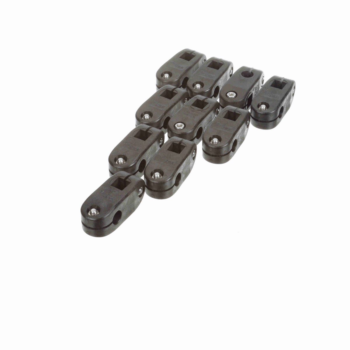 System Plast Cross Block for 1/2-in square x 1/2-in round - VG-620-12SQ-12