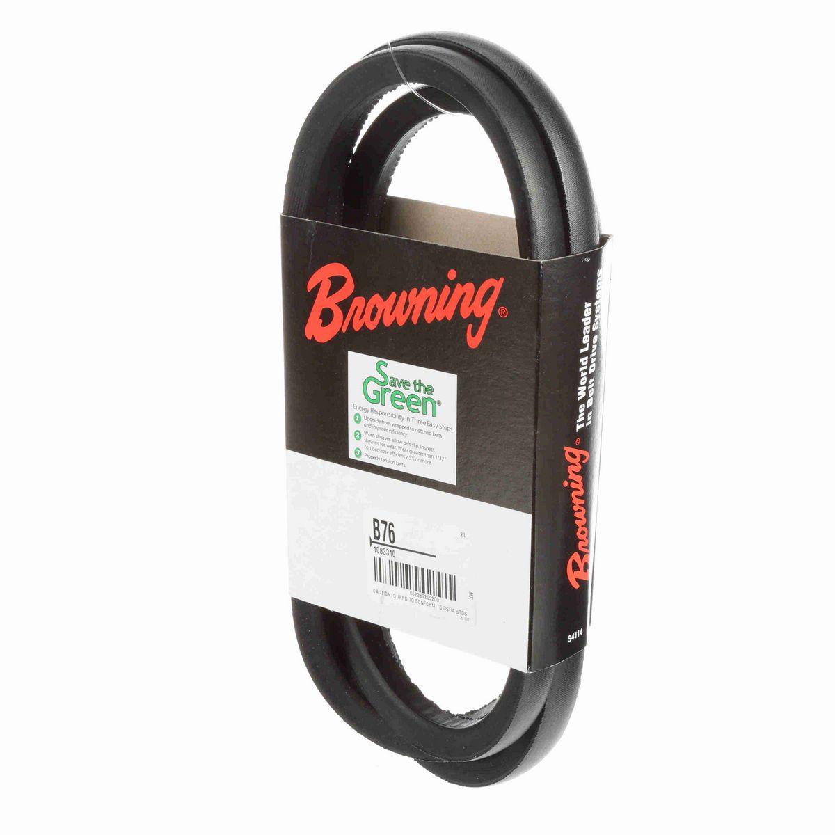 Browning Neoprene Wrapped Belt 95% Efficient - B76