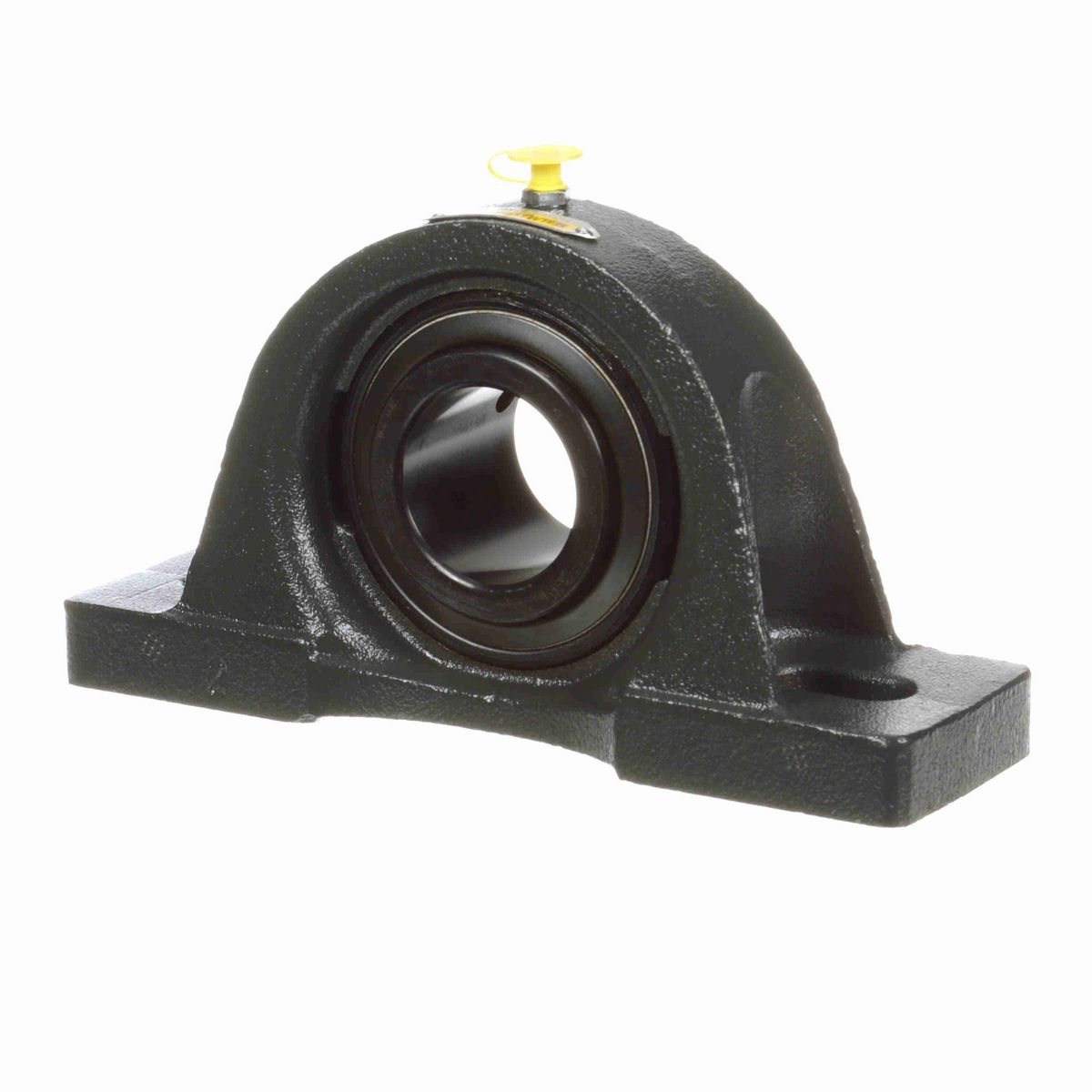 Sealmaster Mounted Cast Iron Two Bolt Pillow Block Ball Bearing - 52100 Bearing Steel, Black Oxided - Setscrew Lock - Air Handling Housing Fit, Noise Tested - MP-31 CXU