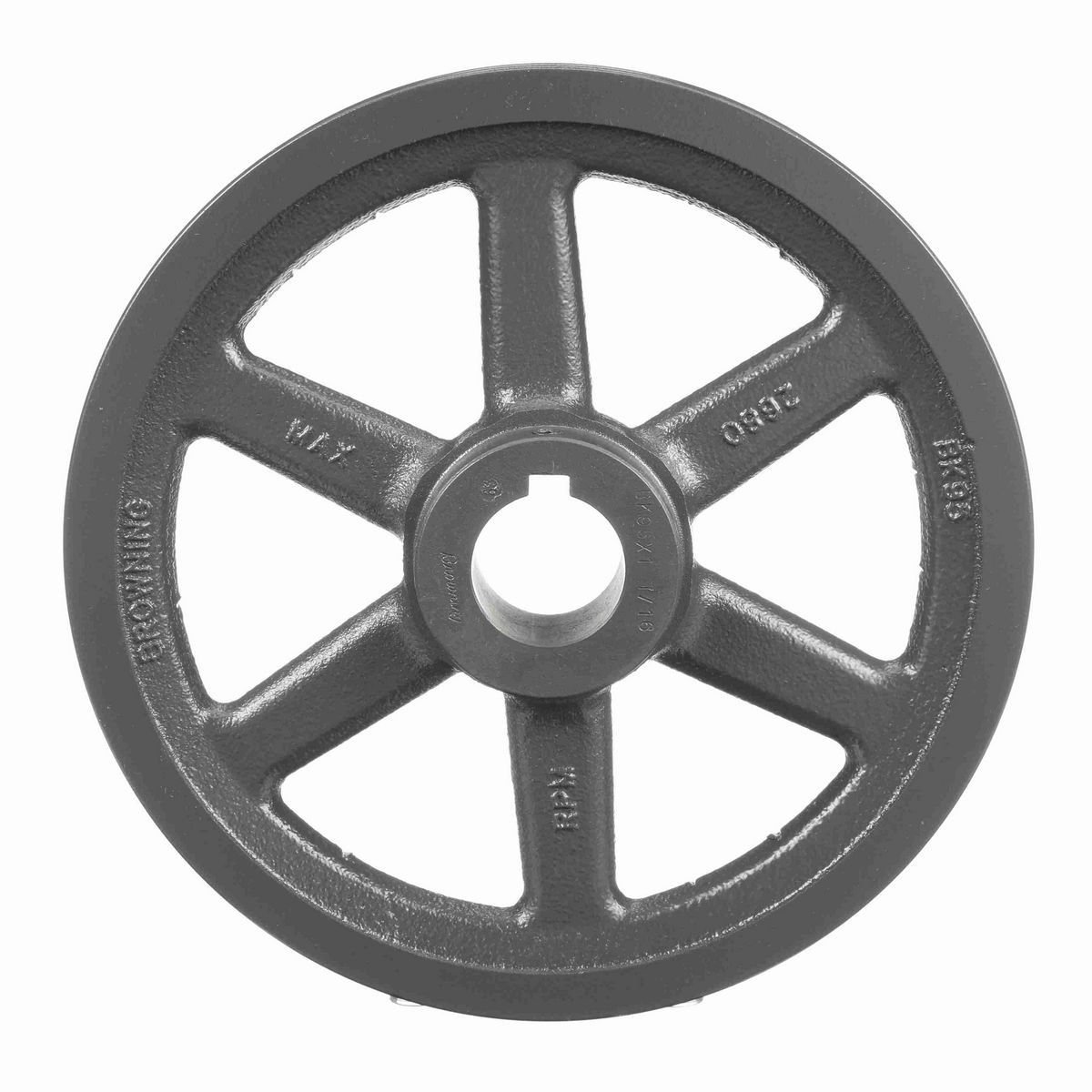 Browning 1 Groove Cast Iron FHP - Finished Bore Sheave - BK95X 1 7/16