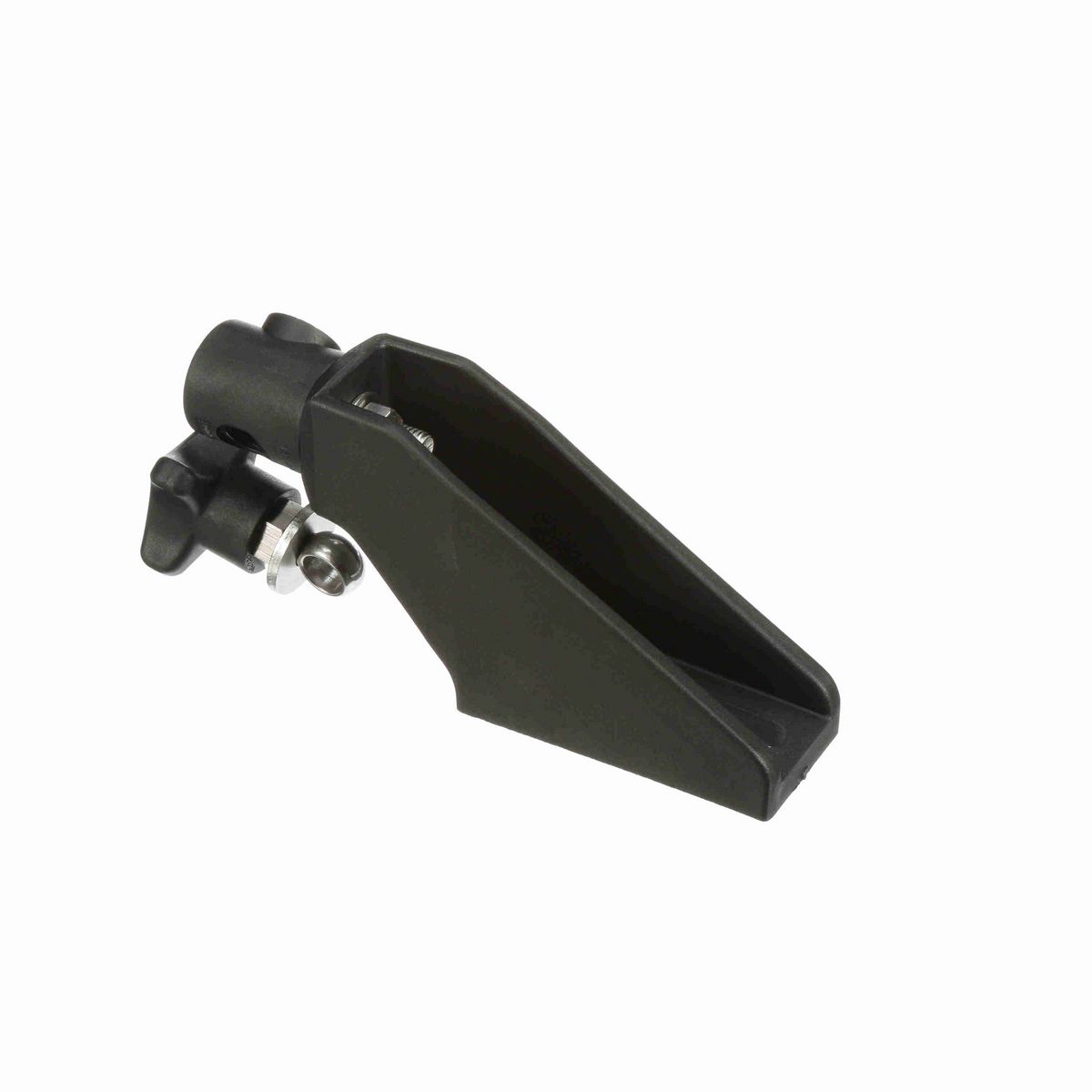 System Plast BRACKET - STANDARD DUTY, NYLON, WITH NYLON SWIVEL HEAD FOR 1/2" ROD - VG-203LTC-12