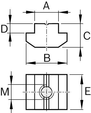 T-образный блок Bosch Rexroth M4 [R037521020]