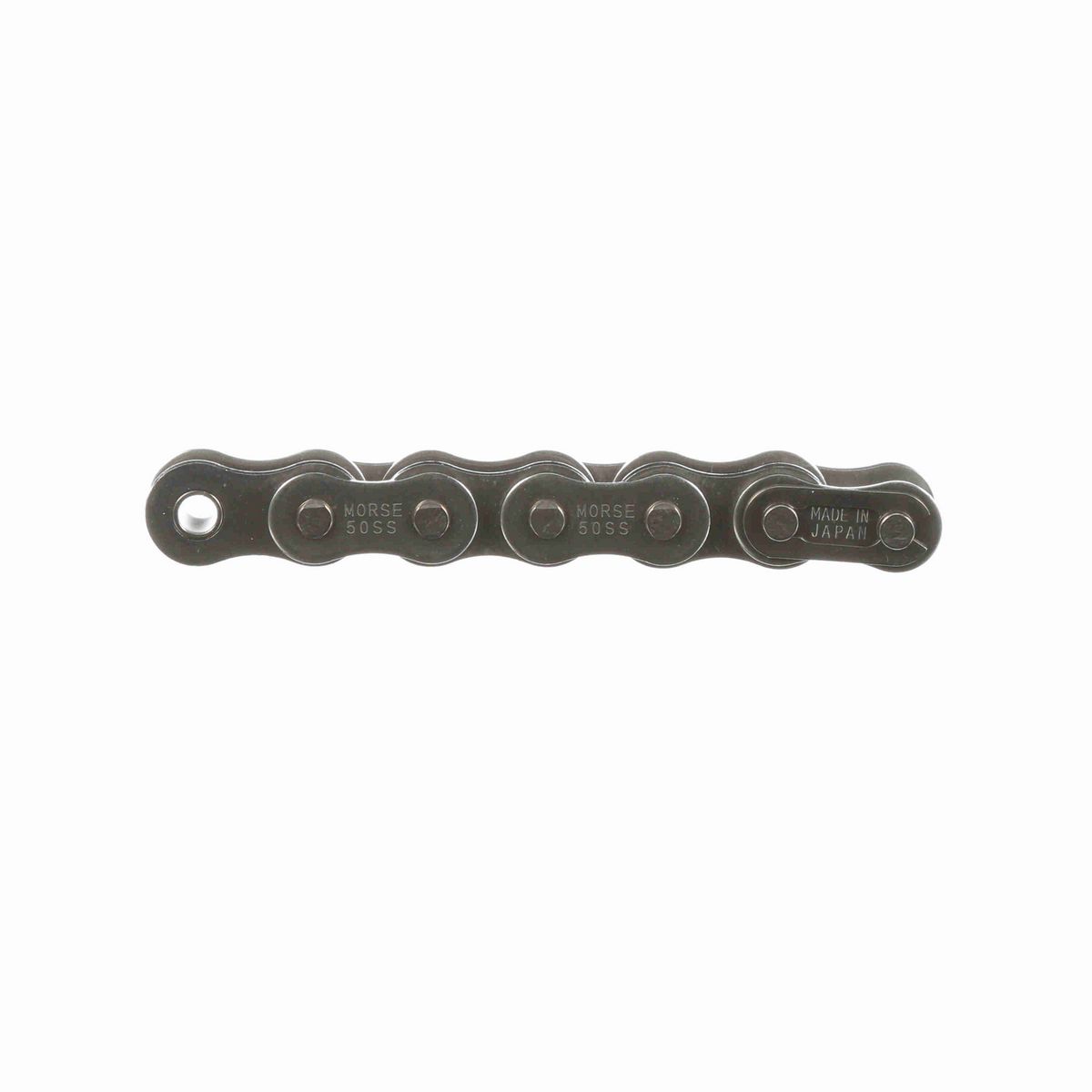 Morse Stainless Steel Riveted Roller Chain - 50SS R 10FT