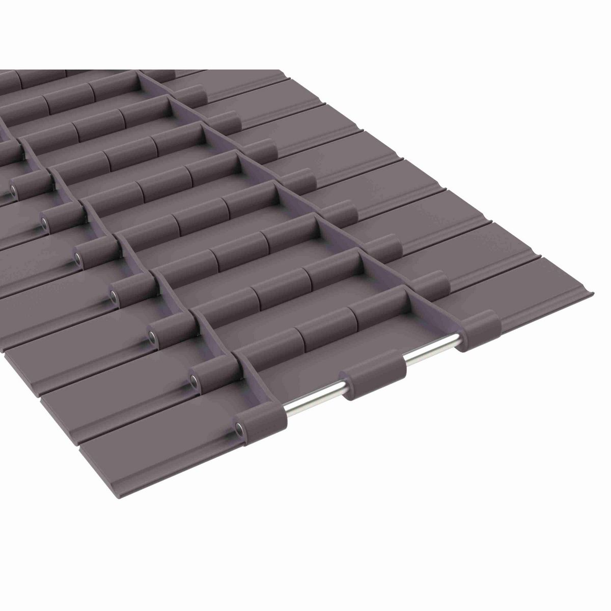 Rexnord 821 SuperGrip™ Straight Running SuperGrip™, Material: Brown High Performance, Width: 10in, Pitch: 1.5in - 81416035