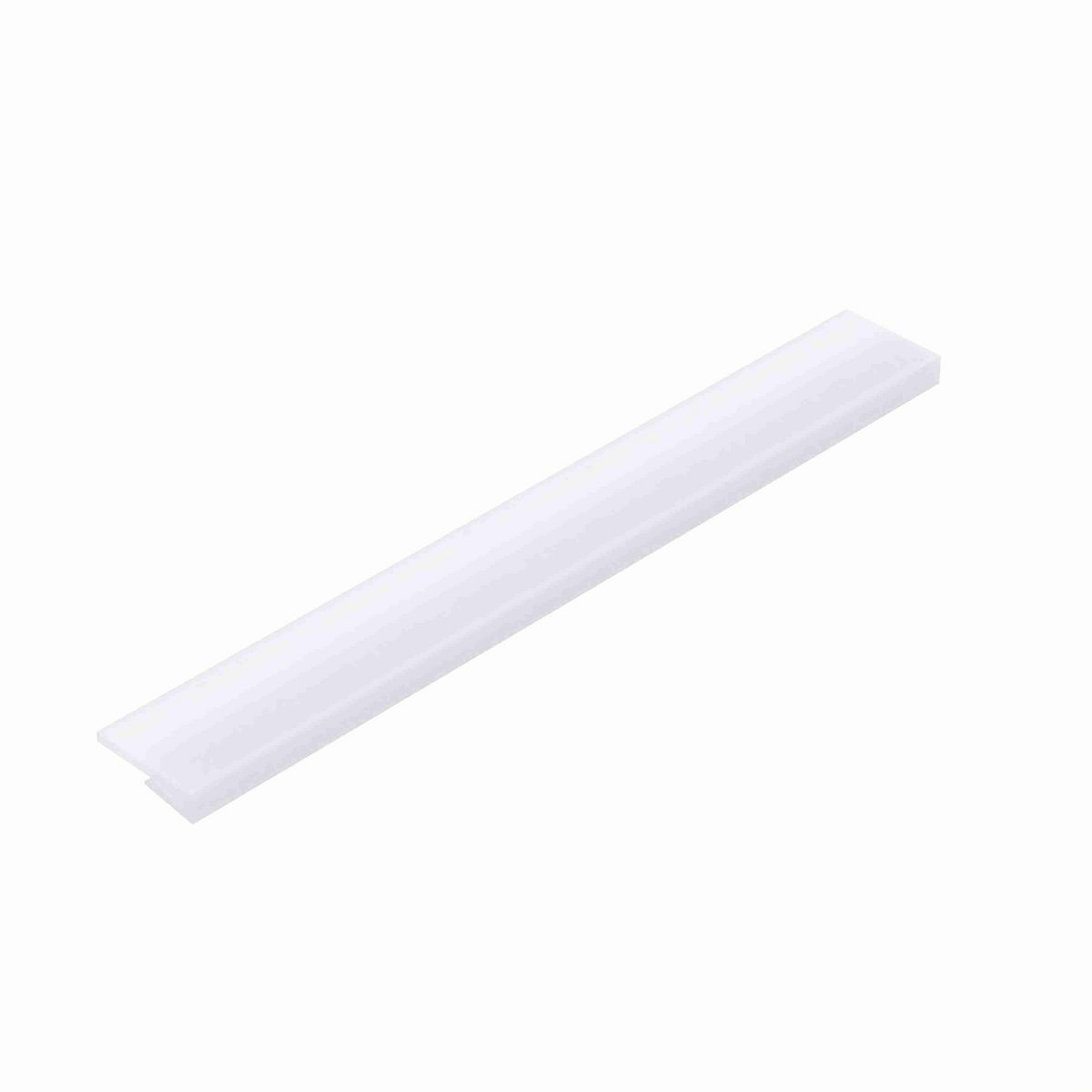 System Plast J-Leg: 1.5"W X 0.39"H X 1181"L White UHMW-PE - VG-JS150-125-30M