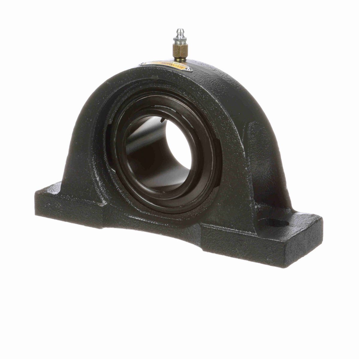 Sealmaster Mounted Cast Iron Two Bolt Pillow Block Ball Bearing - 52100 Bearing Steel, Black Oxided - Setscrew Lock - High Temperature - NP-39 VL