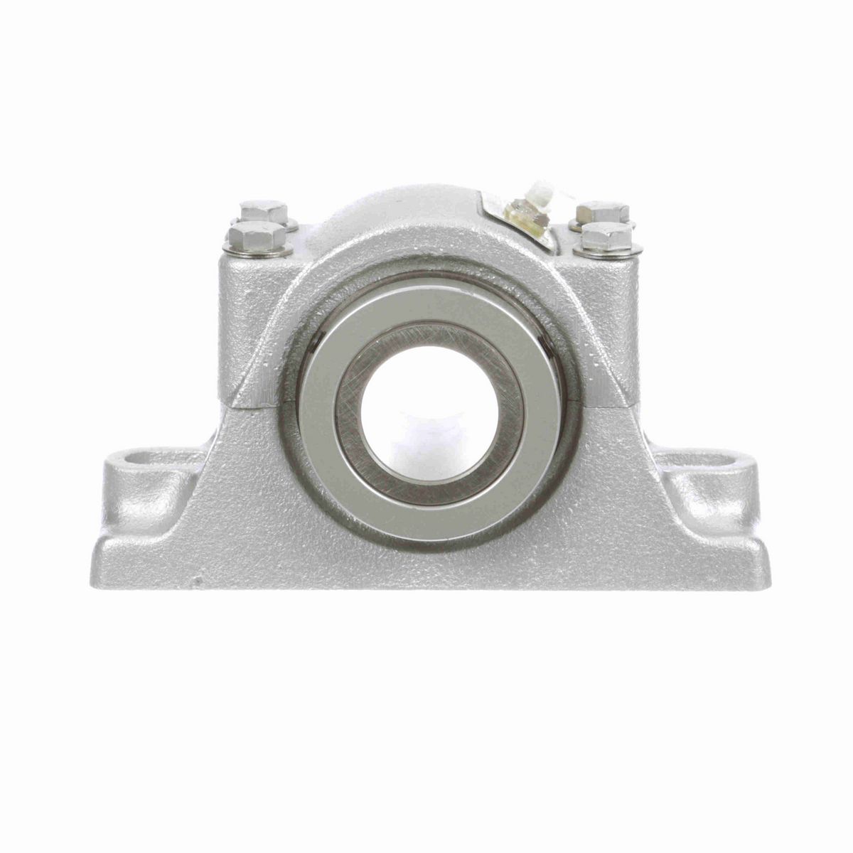 Sealmaster Mounted Flouropolymer Coated Cast Iron Two Bolt Pillow Block Tapered Roller - 52100 Bearing Steel - Double Collar Mount Lock - Corrosion Resistant - RPB 108-C2 CR