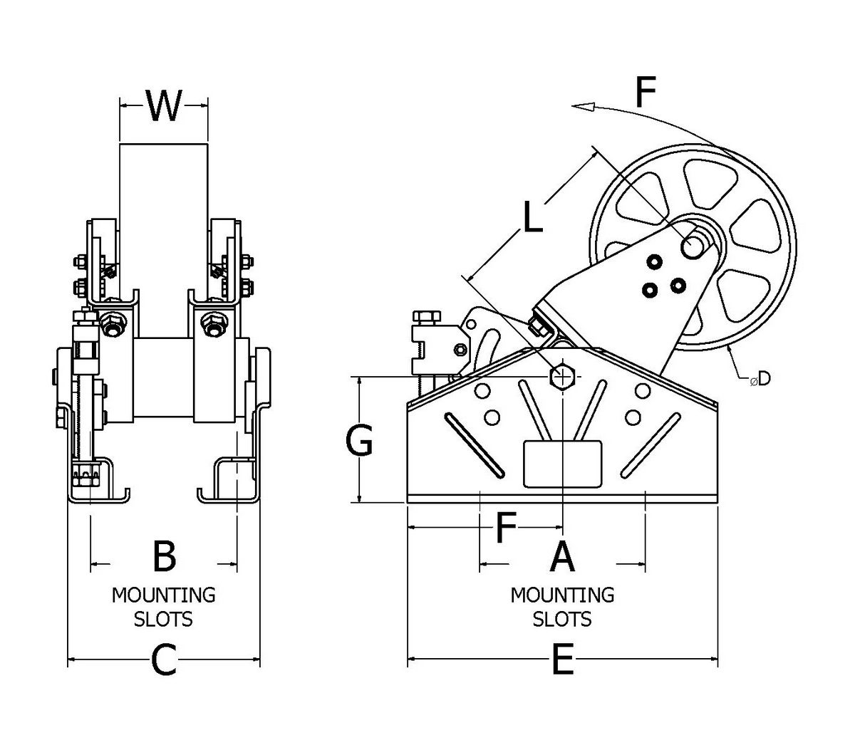 RunRight® Tensioners - Type RT M (Large Belt & Chain Drive) Timken 68514482465