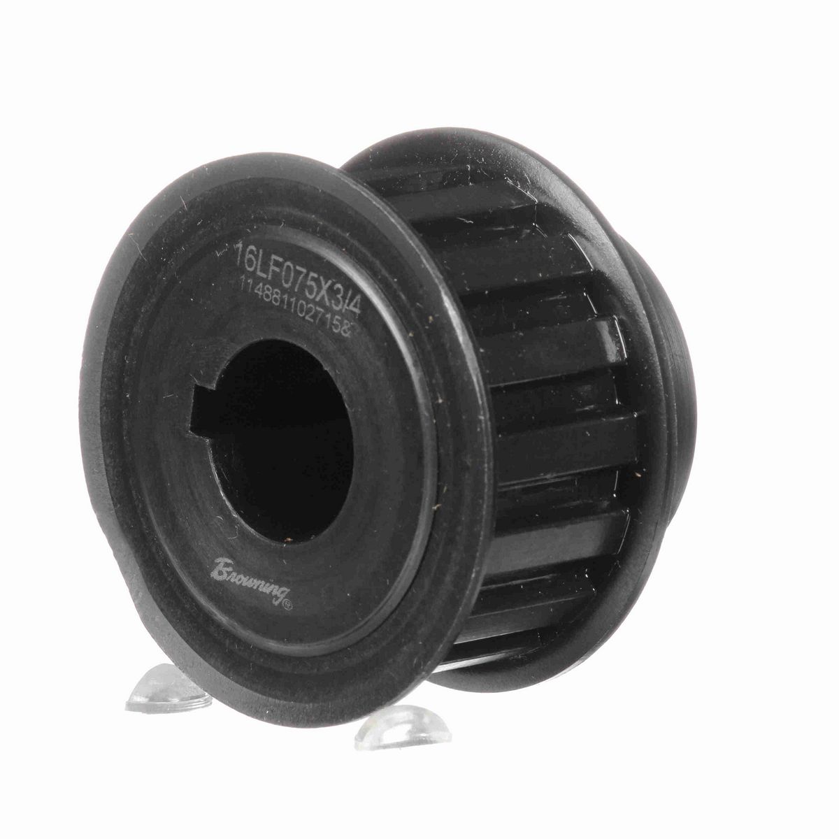 Browning Steel Finish Bore Gearbelt Pulley - 16LF075X3/4