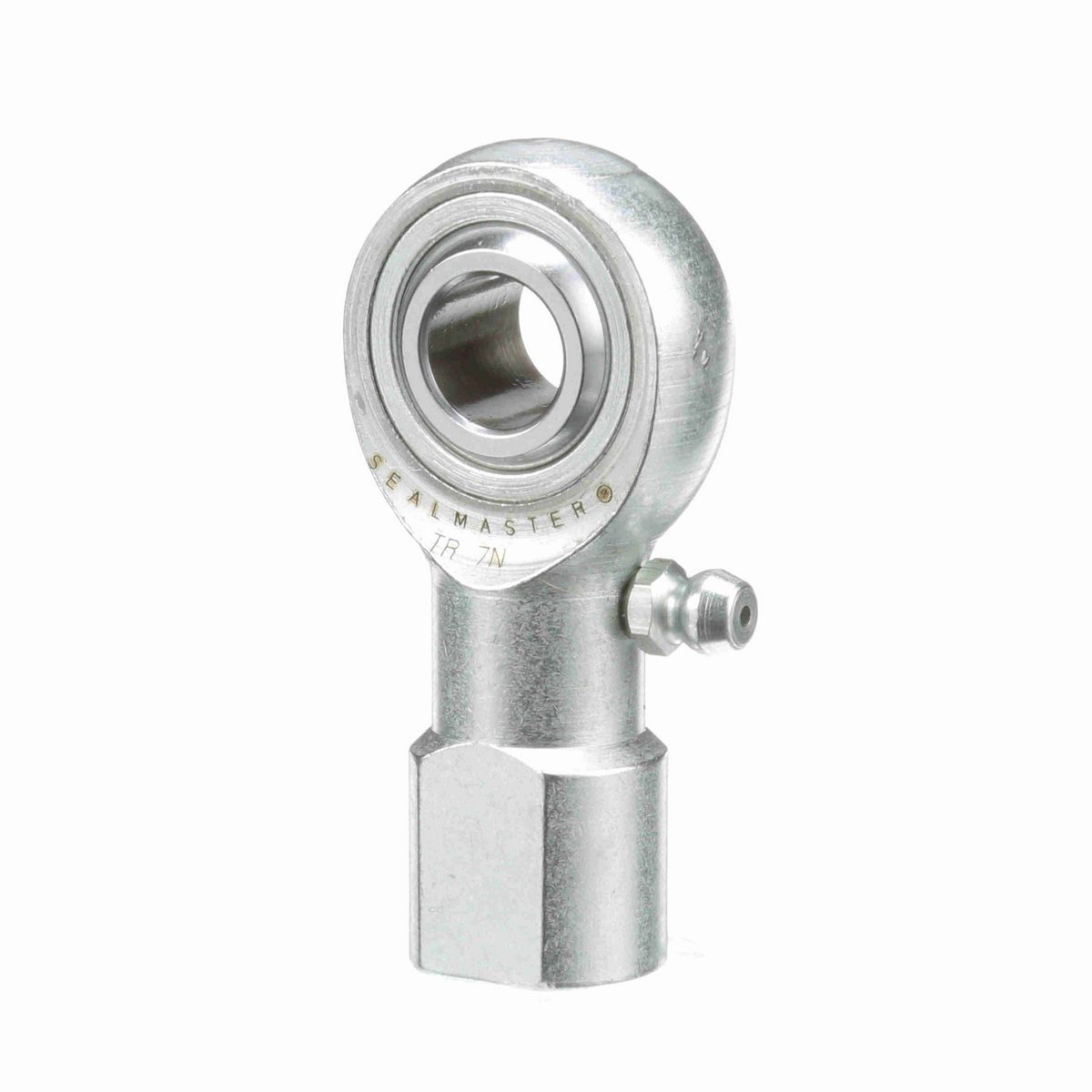 Sealmaster Female Rod End Bearing - Three-Piece Greasable Carbon Steel Race - TR 7N