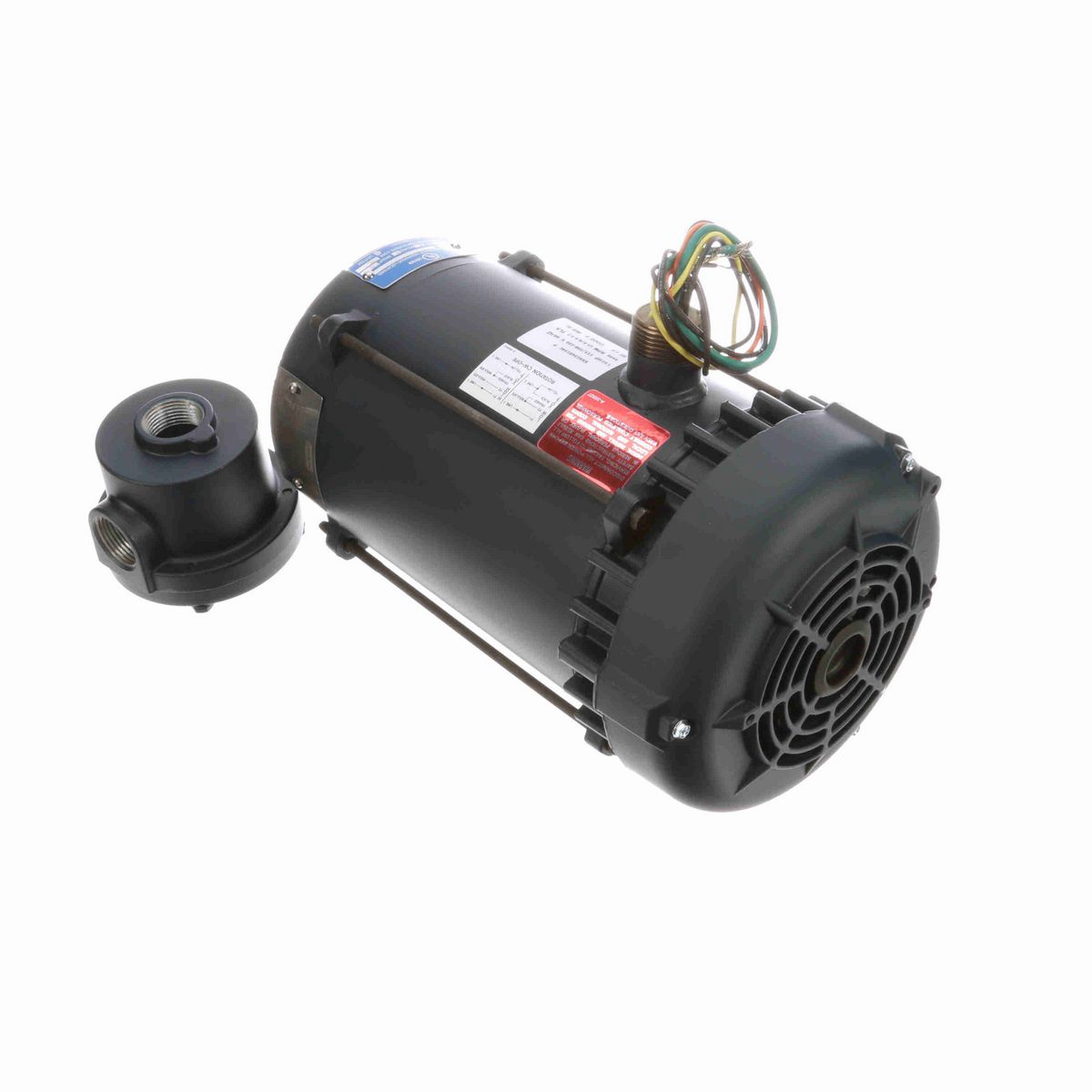 LEESON Explosion Proof Motor, 1.50 HP, 1 Ph, 60 Hz, 115/208-230 V, 3600 RPM, 56J Frame, EPFC - 116183.00