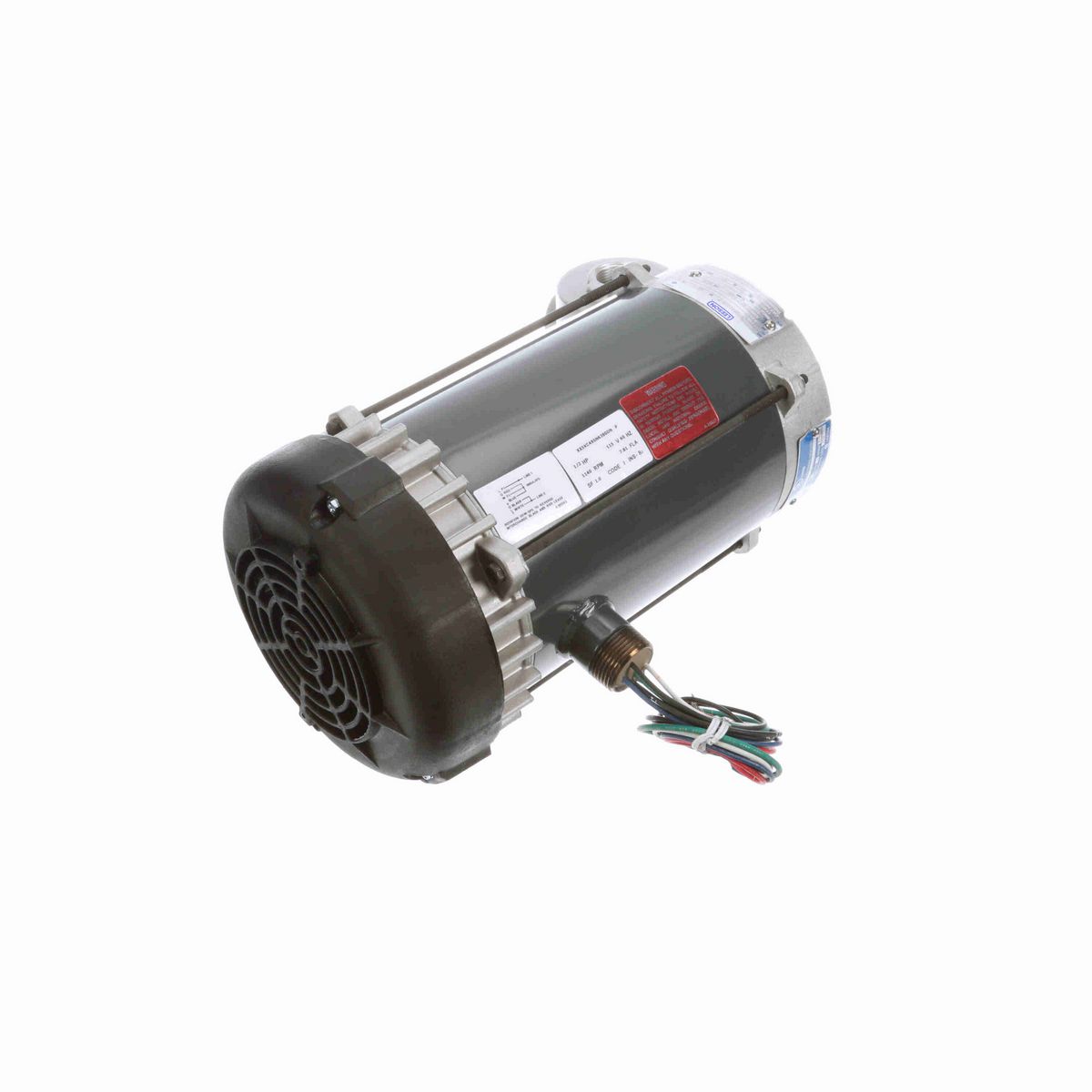 LEESON Explosion Proof Motor, 0.50 HP, 1 Ph, 60 Hz, 115 V, 1200 RPM, 56CZ Frame, EPFC - C1817