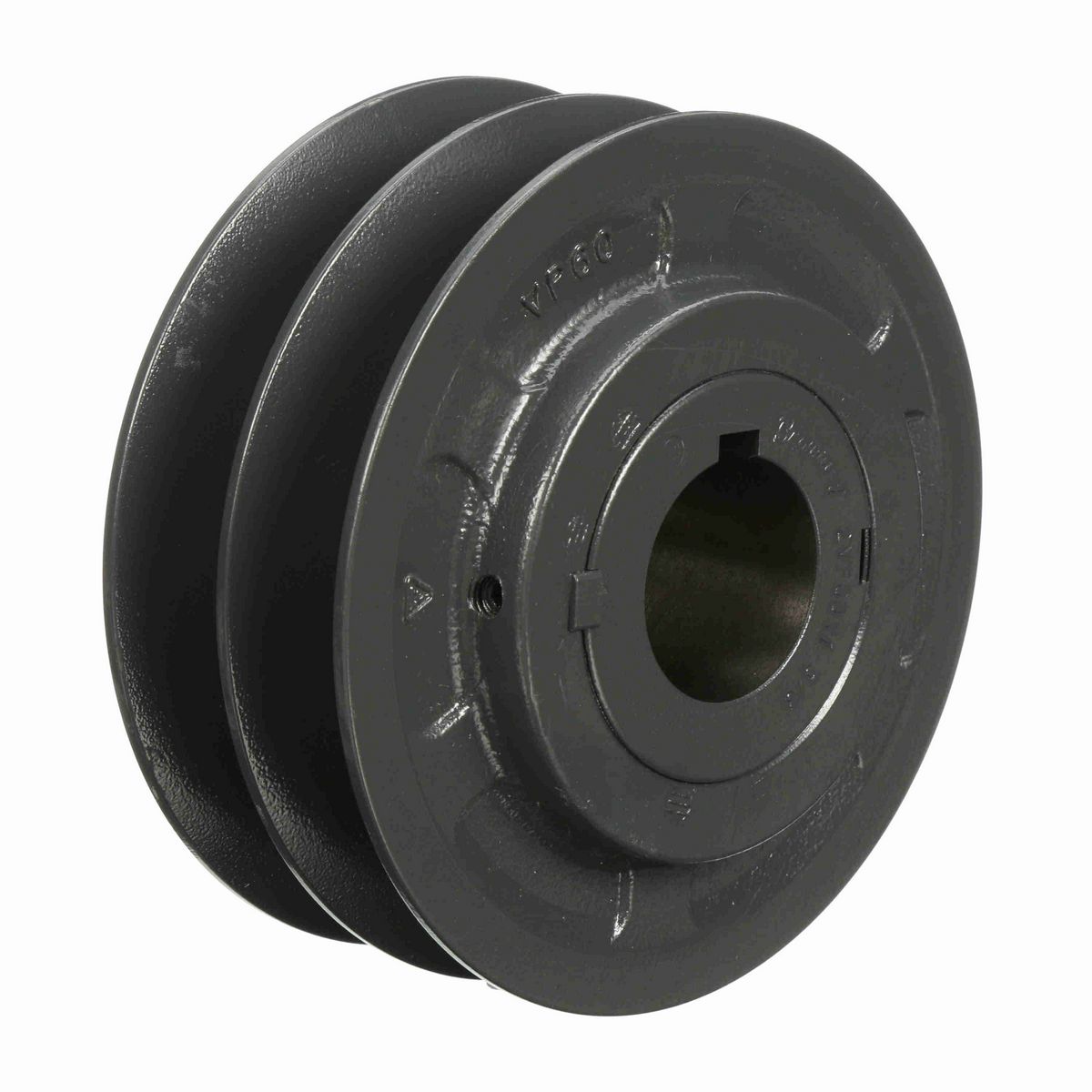 Browning 2 Groove Cast Iron Finish Bore FHP Variable Pitch Sheave - 2VP60X 1 5/8