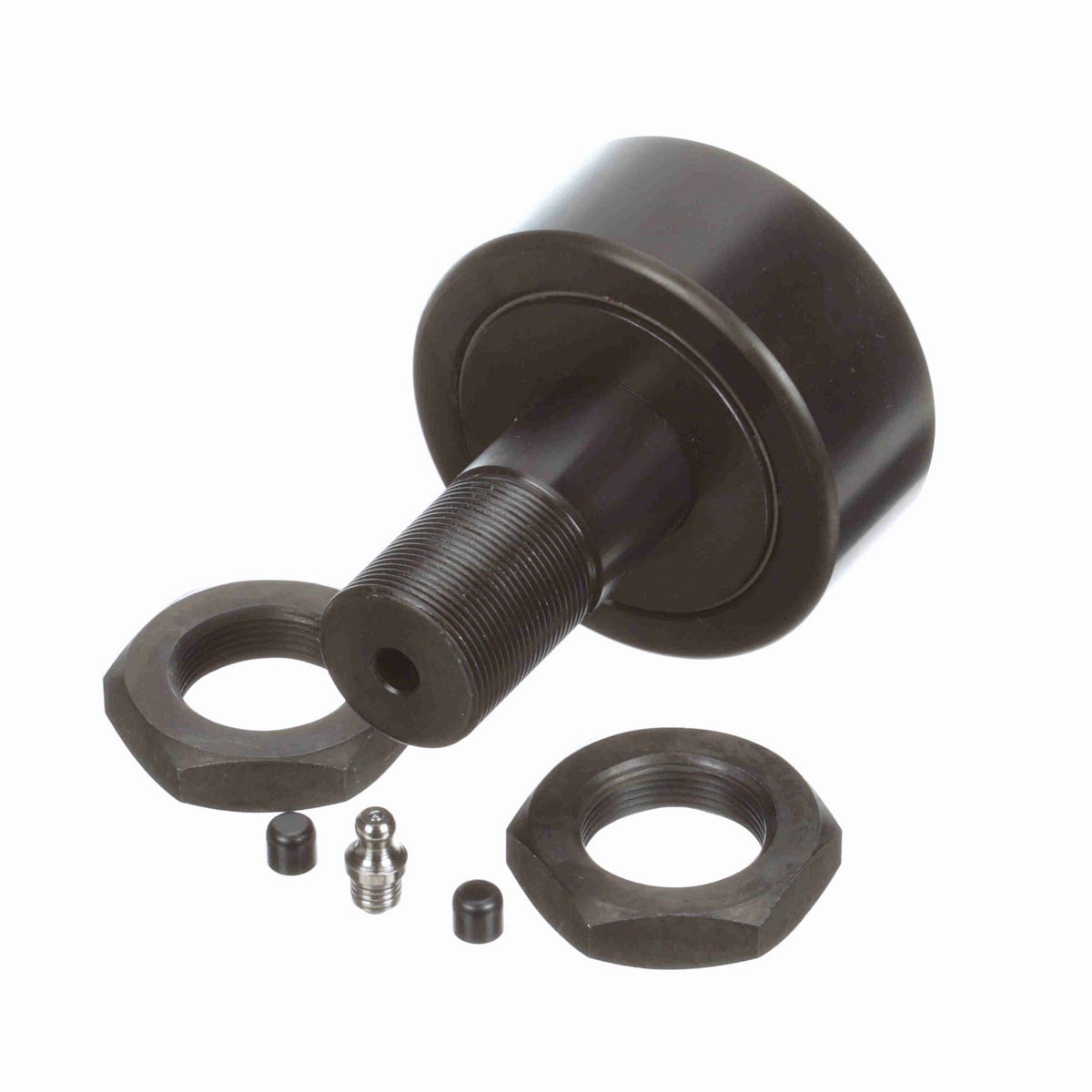 Опорный ролик с цапфой McGill CAMROL MCF 80 SX, цилиндрический, с уплотнением, со шлицем под отвёртку, метрический