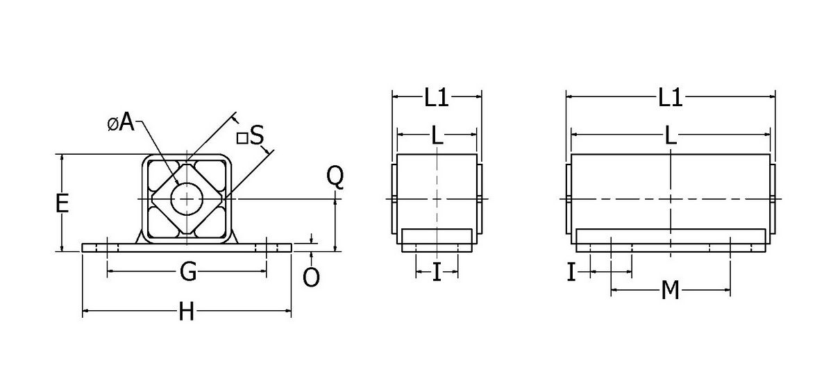 RunRight® Rubber Suspension Units - Type RSF-C Timken 68514480090