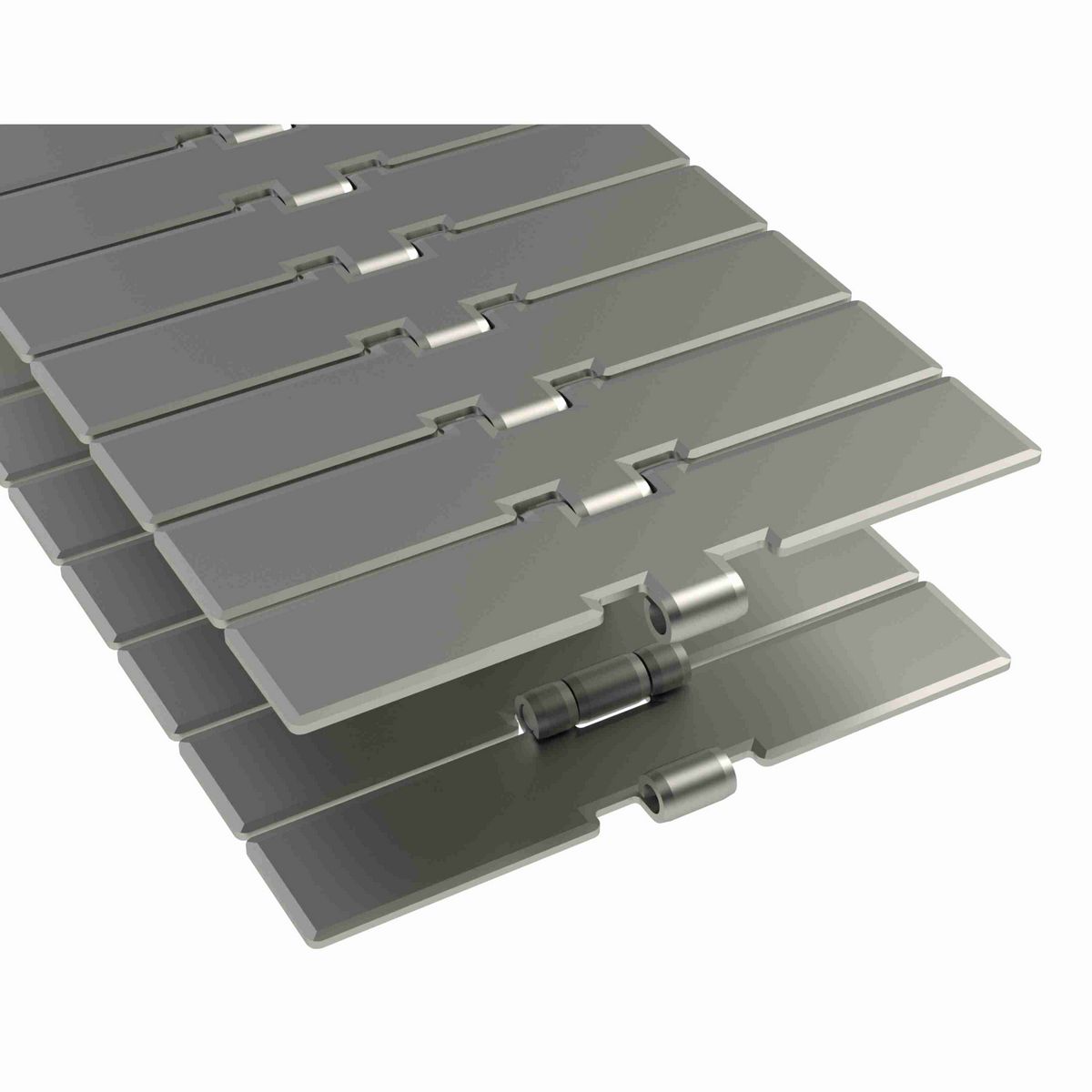 Rexnord 815 Straight Running Solid Top, Material: 0, Width: 7.5in, Pitch: 1.5in - 762.53.72