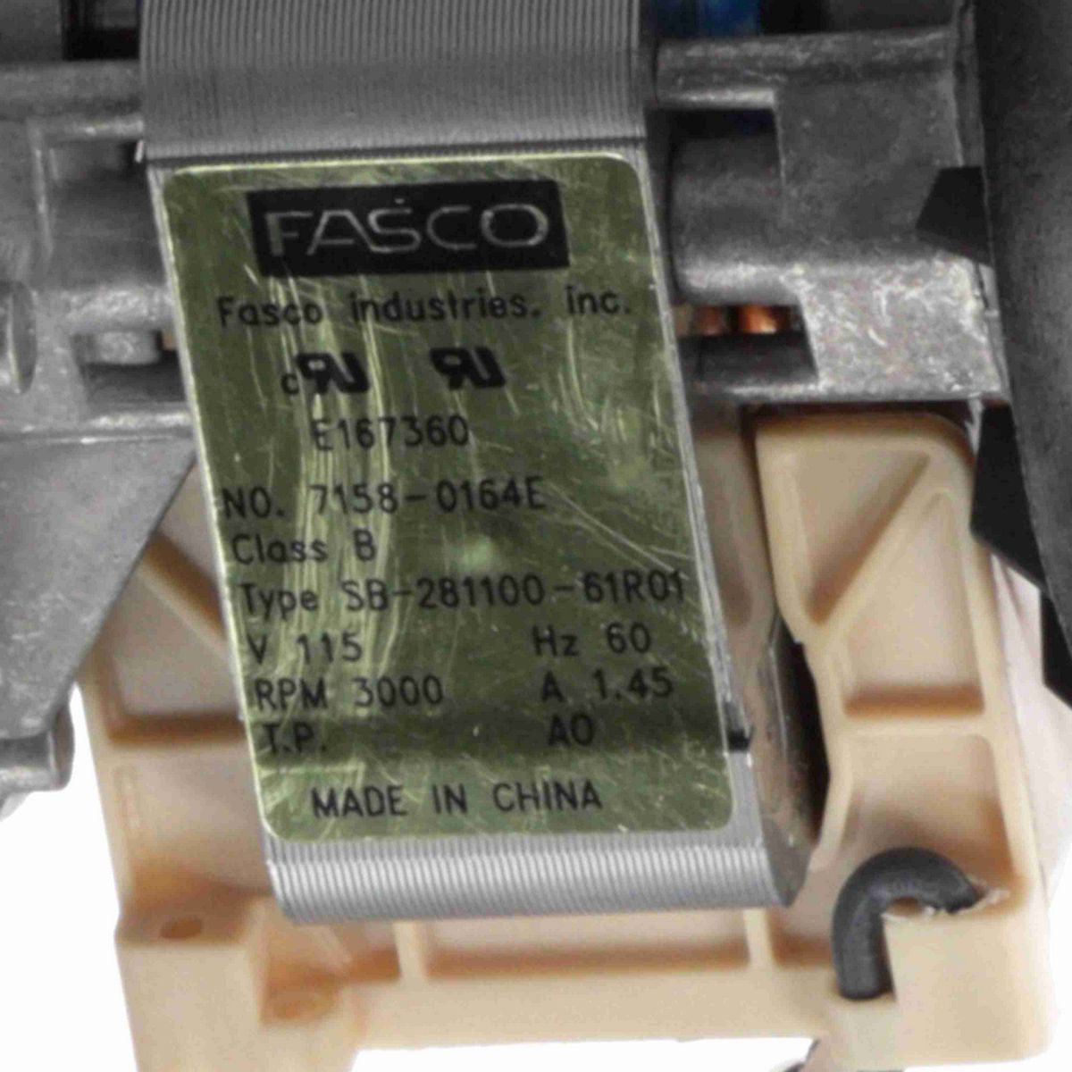 FASCO Round Outlet Shaded Pole OEM Replacement Draft Inducer Blower, 115 Volts, Flange: No - A198