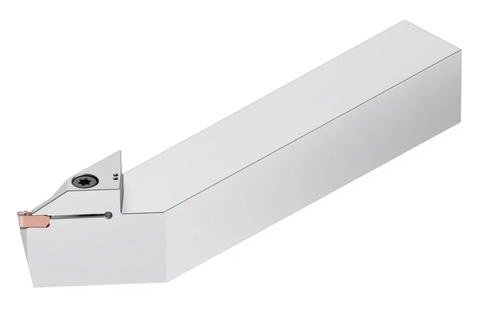 Grooving, and Cut-Off - Square Shank Kennametal Beyond Evolution - Integral Toolholder - 45° - Profiling - Through Coolant - Inch [6811568]