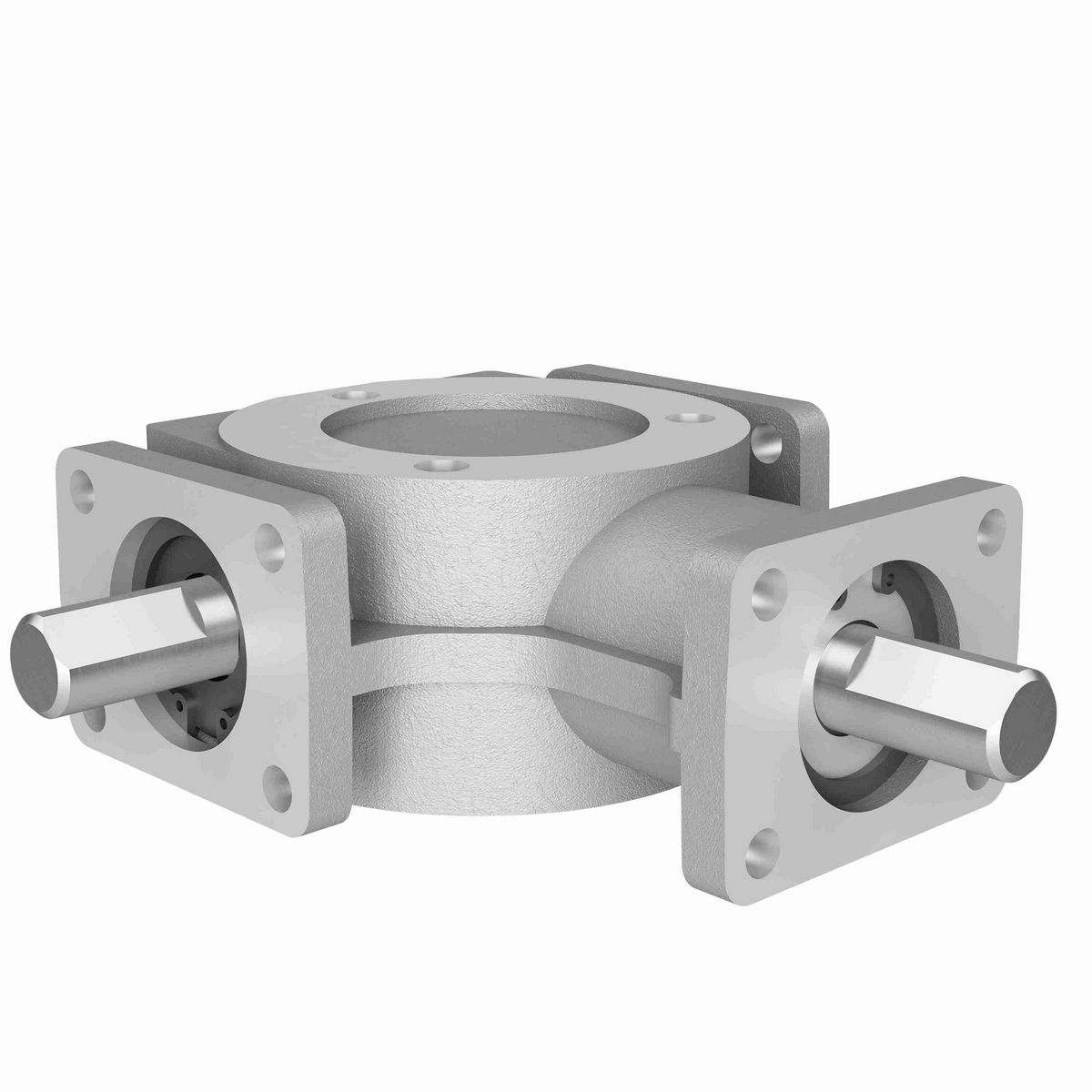 Hub City Bevel Gear Drives Aluminum Bevel Reducer - AD4 2/1 D,E SP