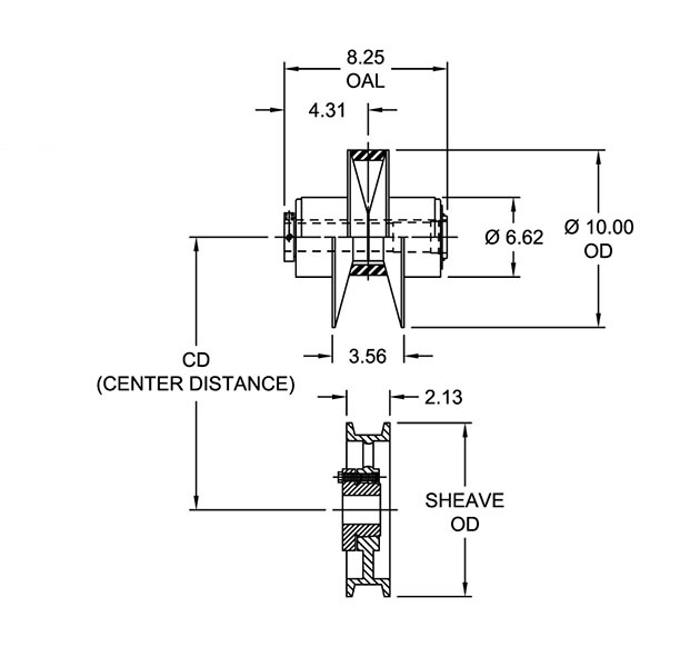 Model 22907 Pulleys - Imperial Timken 68514437338