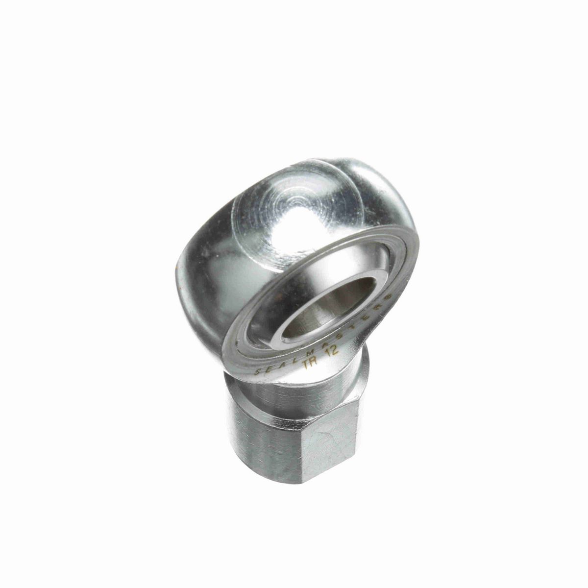 Sealmaster Female Rod End Bearing - Three-Piece Greasable Carbon Steel Race - TR 12