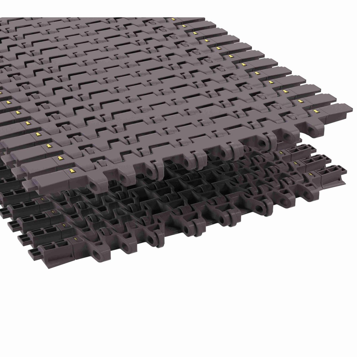 Rexnord 7963ST Side-flexing Low Backline Pressure, Material: Brown High Performance, Width: 18in, Pitch: 1.5in - 10400584