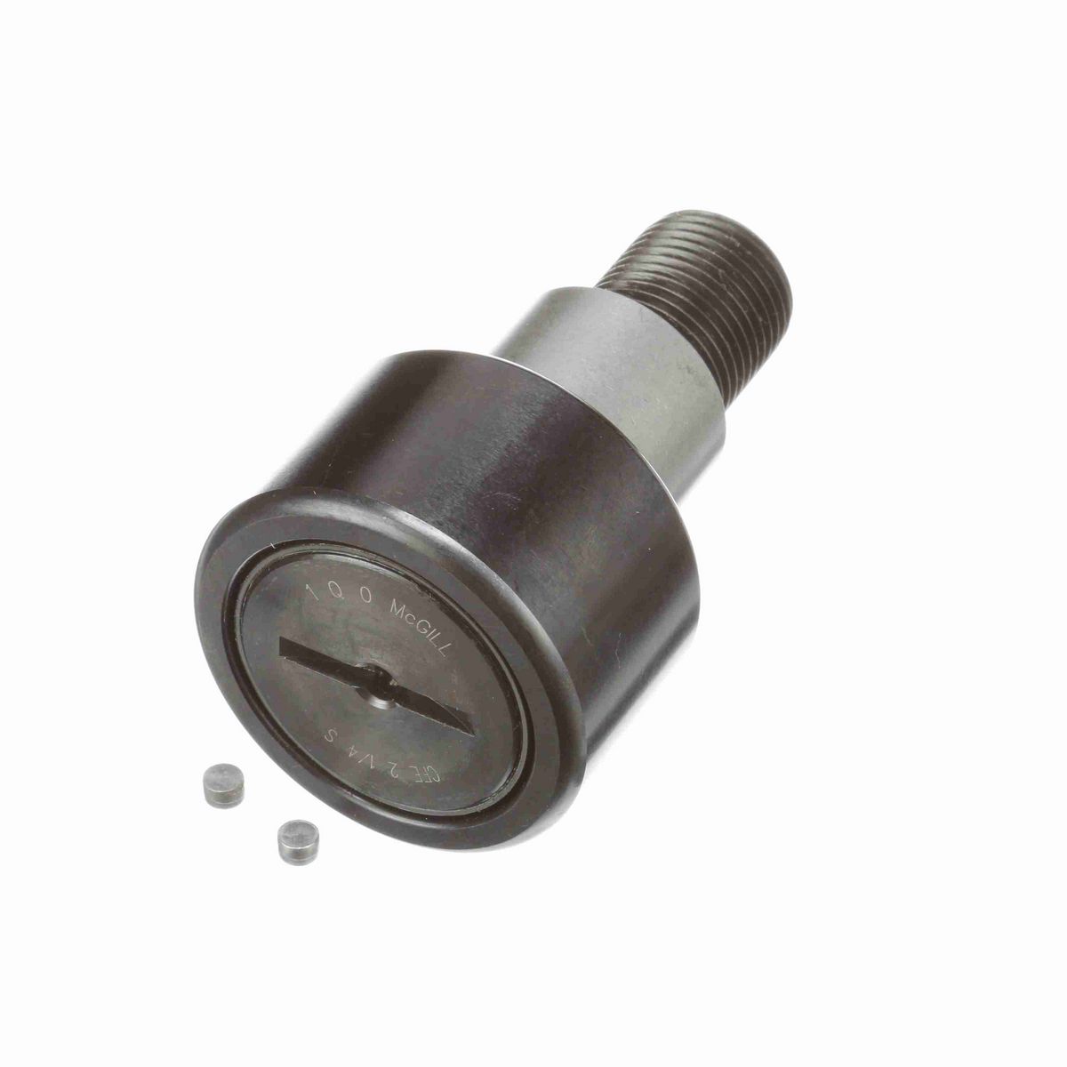 Опорный ролик с цапфой McGill CAMROL CFE 3 1/2 S, цилиндрический, с уплотнением, со шлицем под отвёртку, дюймовый