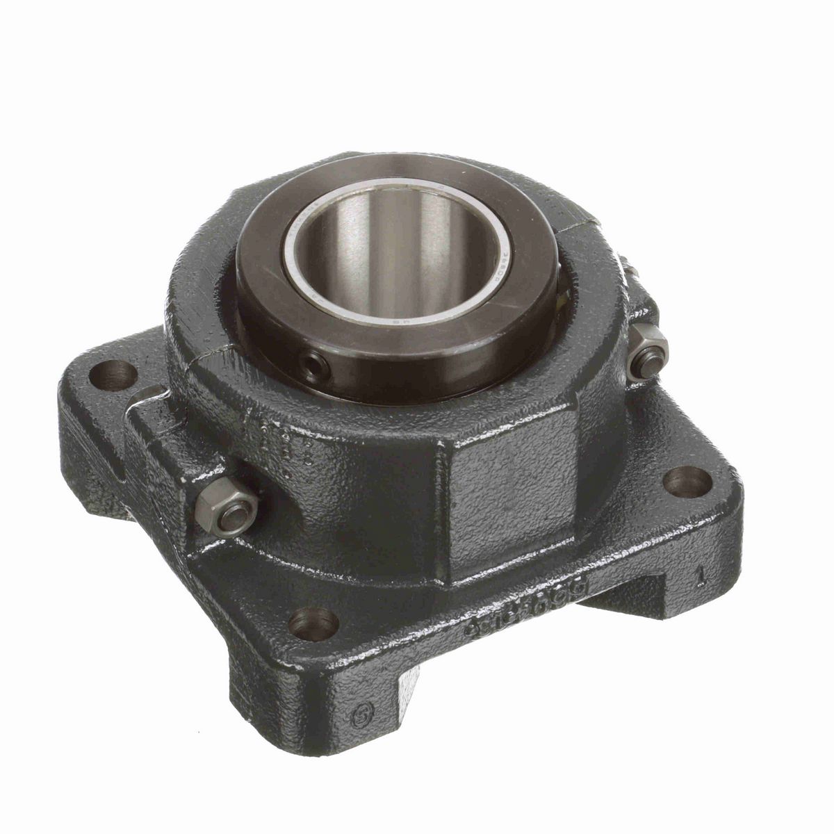 Sealmaster Mounted Cast Iron Four Bolt Flange Tapered Roller - 52100 Bearing Steel - Collar Mount Lock - RFBA 200C
