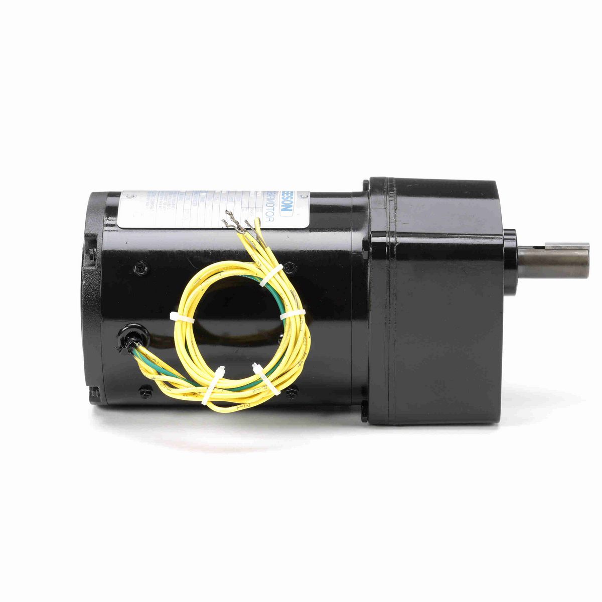 LEESON Parallel Shaft Gearmotor, 0.08 HP, 1 Ph, 60 Hz, 110 V, 5 RPM, L42Y Frame, TENV - 096000.00