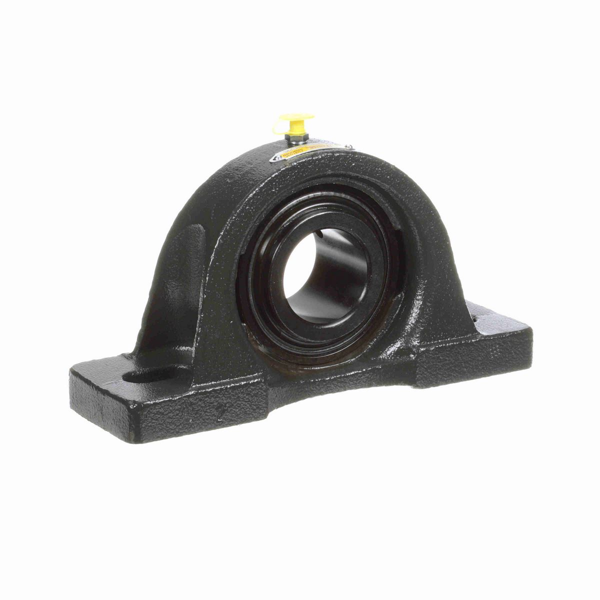 Sealmaster Mounted Cast Iron Two Bolt Pillow Block Ball Bearing - 52100 Bearing Steel, Black Oxided - Setscrew Lock - High Contamination - MP-31 DRT