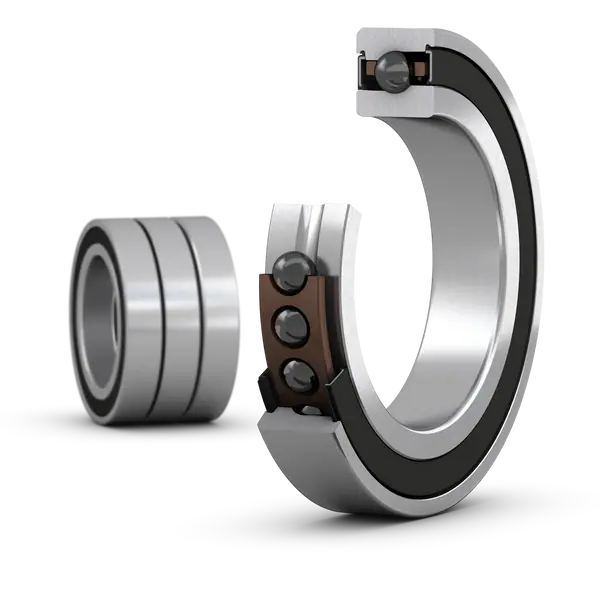 Согласованный комплект трёх прецизионных радиально-упорных подшипников SKF S7020 ACE/HCP4ATT