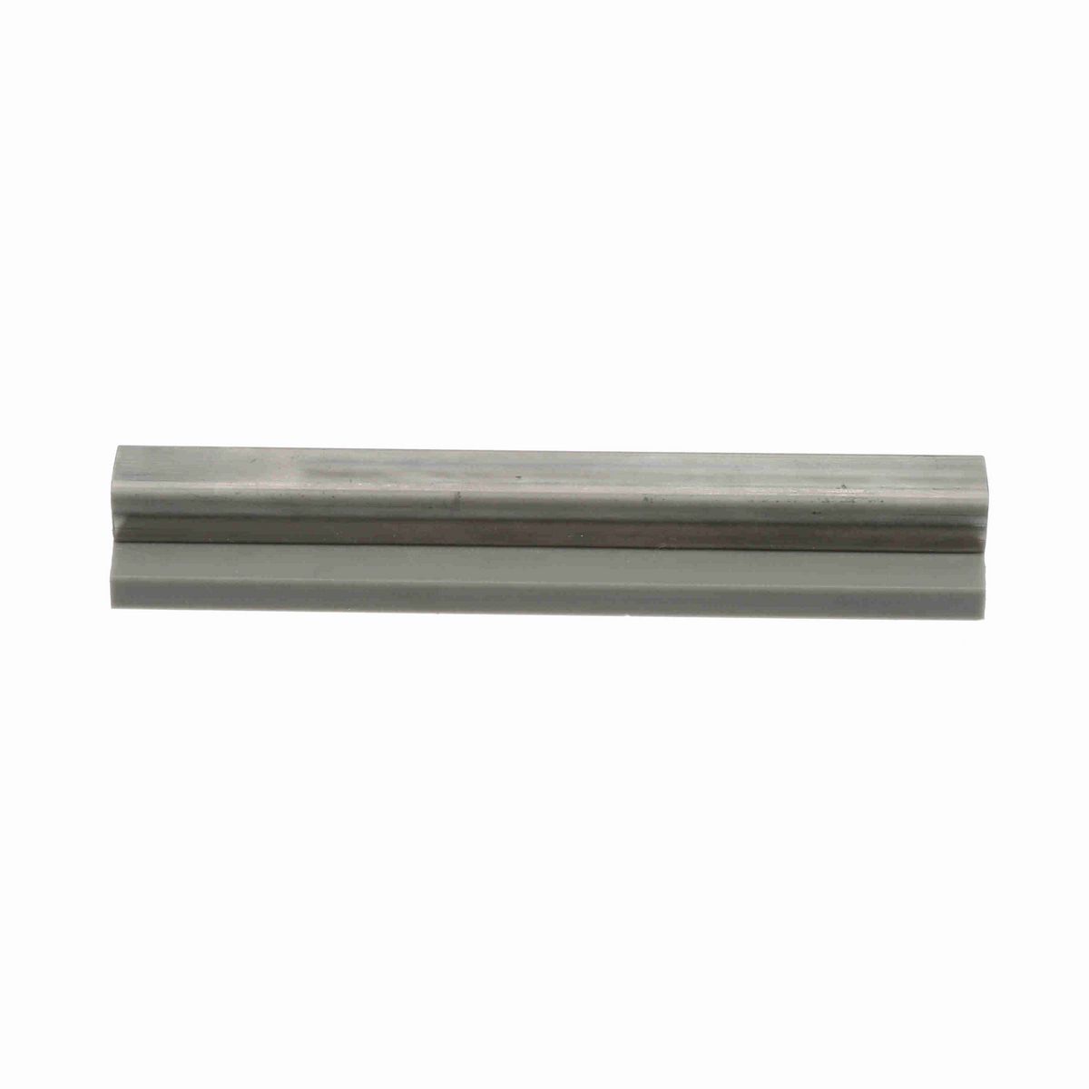 System Plast Ell Tee Guide Rail: 1.25"W X 1.21"H X 120"L Grey Nolu-S - VG-SSLTS-1.0X.38-NS-10