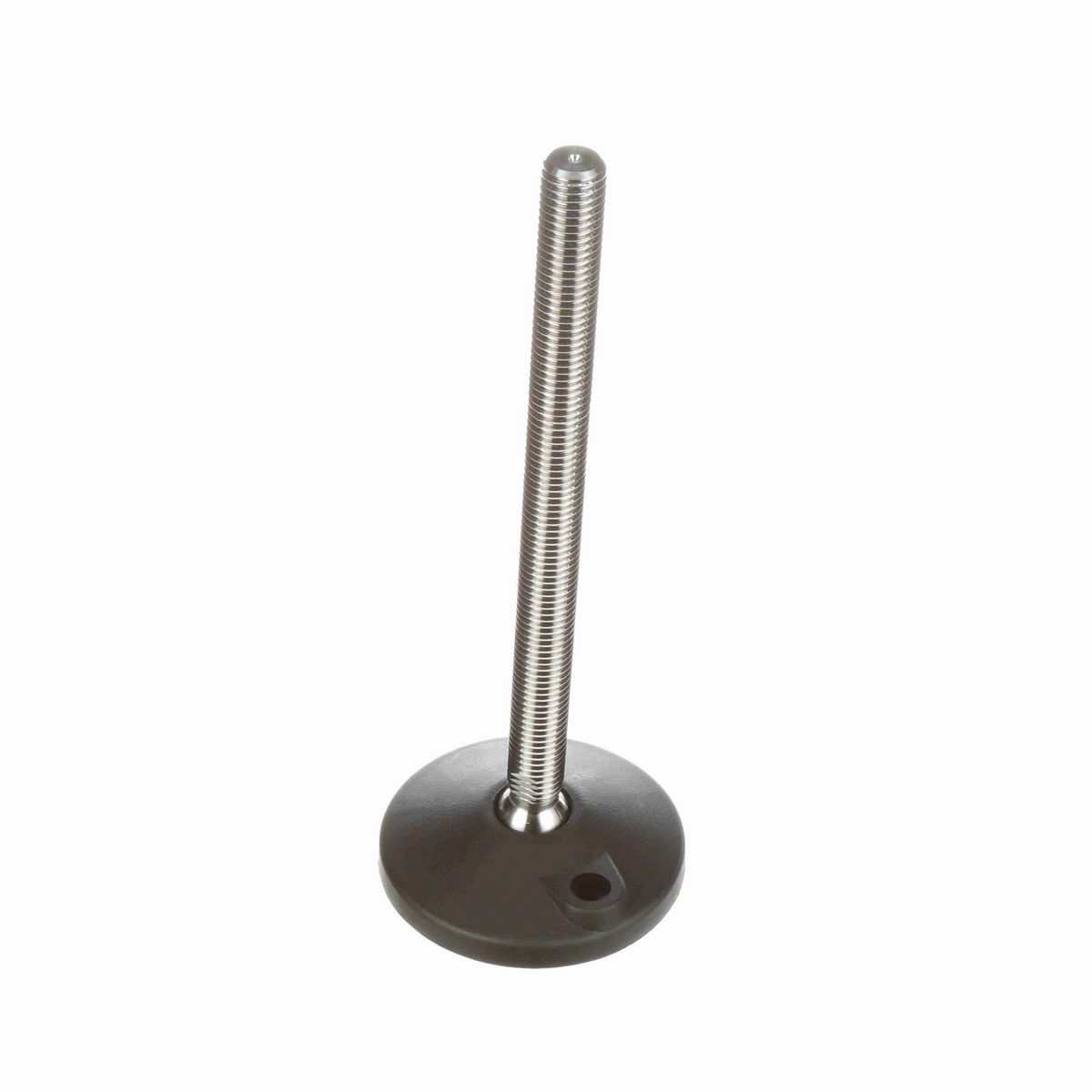 System Plast Articulating Plastic Leveler; Series: VG-511, Base Diameter: 4, Spindle Length: 9.09-in, Thread: 3/4-10 - VG-511-03-S34-L10