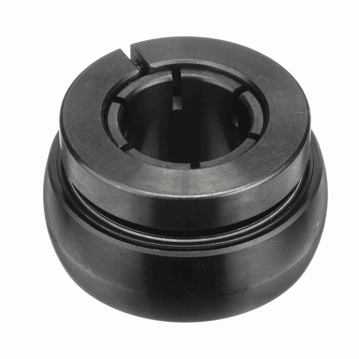 Sealmaster Mounted Insert Only Ball Bearing - 52100 Bearing Steel, Black Oxided - Concentric Lock - 2-14T